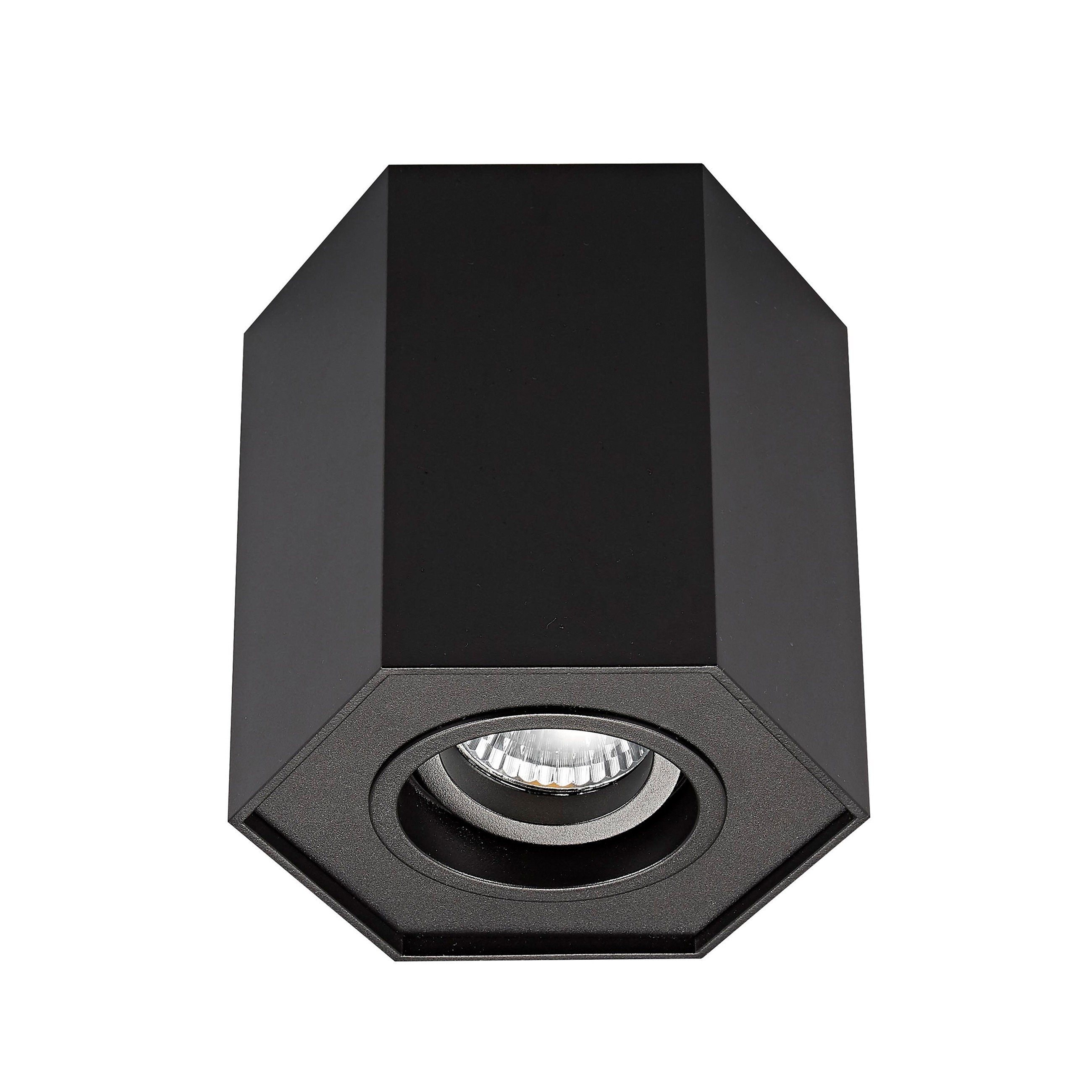Zuma Line Polygon CL R - spot en saillie 1L - cm - noir