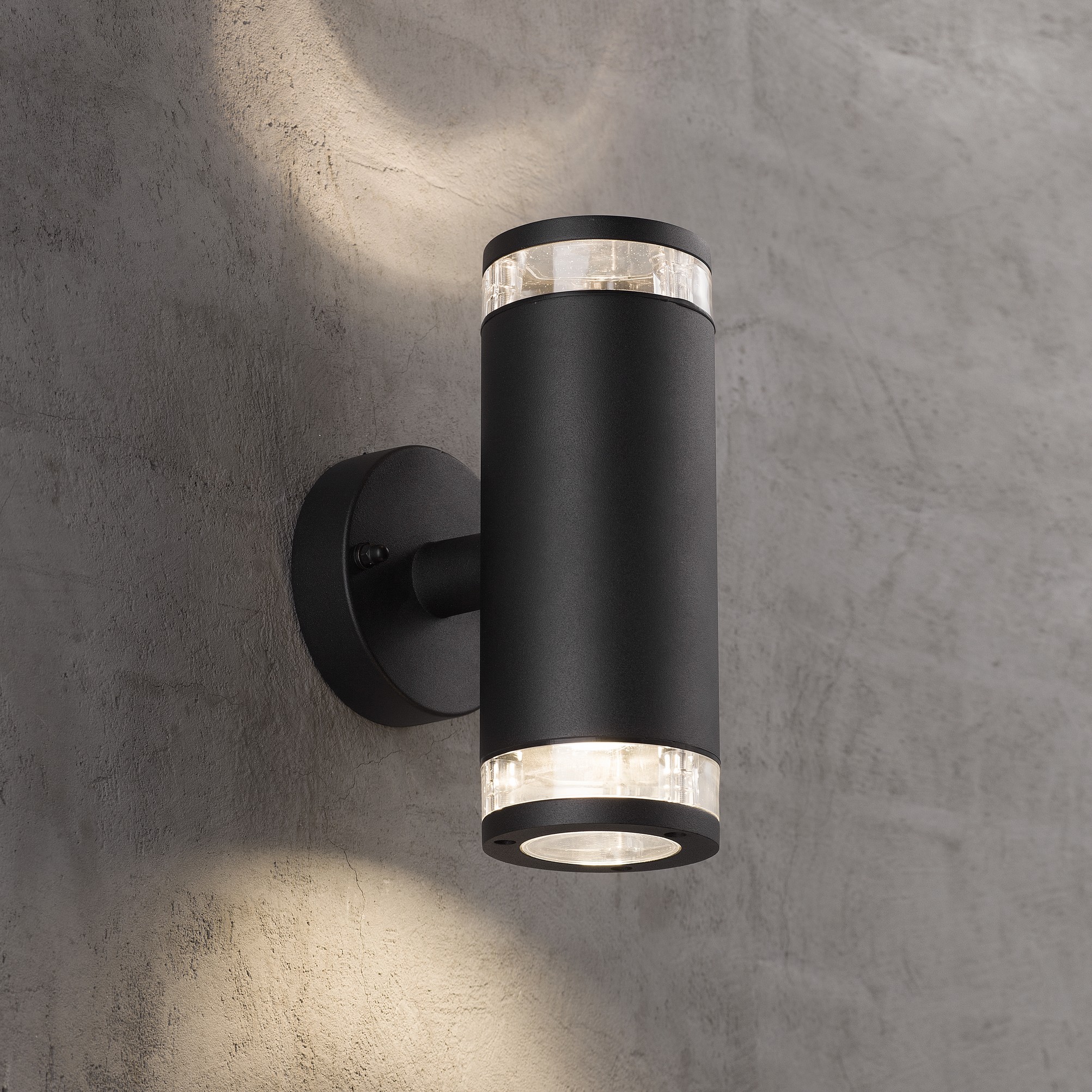 Nordlux Birk - applique murale extérieure - ,5 x 15,5 cm - IP44 - noir