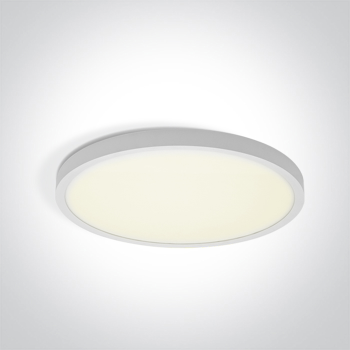ONE Light Plafo - plafonnier - Ø ,5 cm - 24W LED inclus - blanc