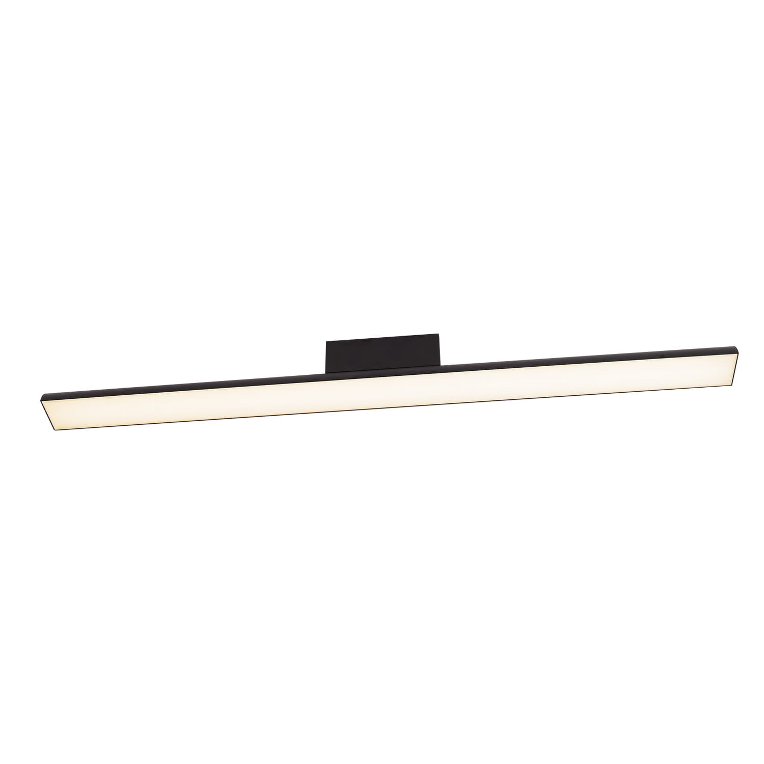 Maxlight Tampa - plafonnier - x 8,3 cm - 27W LED inclus - IP44 - noir
