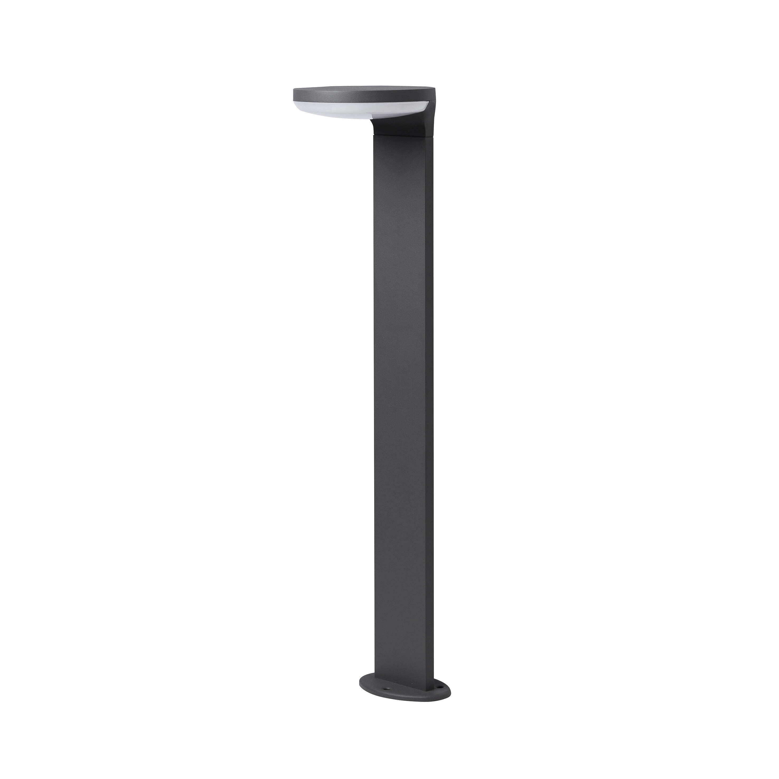 Nova Luce Enzi - lampe de jardin - x - 17W LED inclus - IP54 - gris foncé