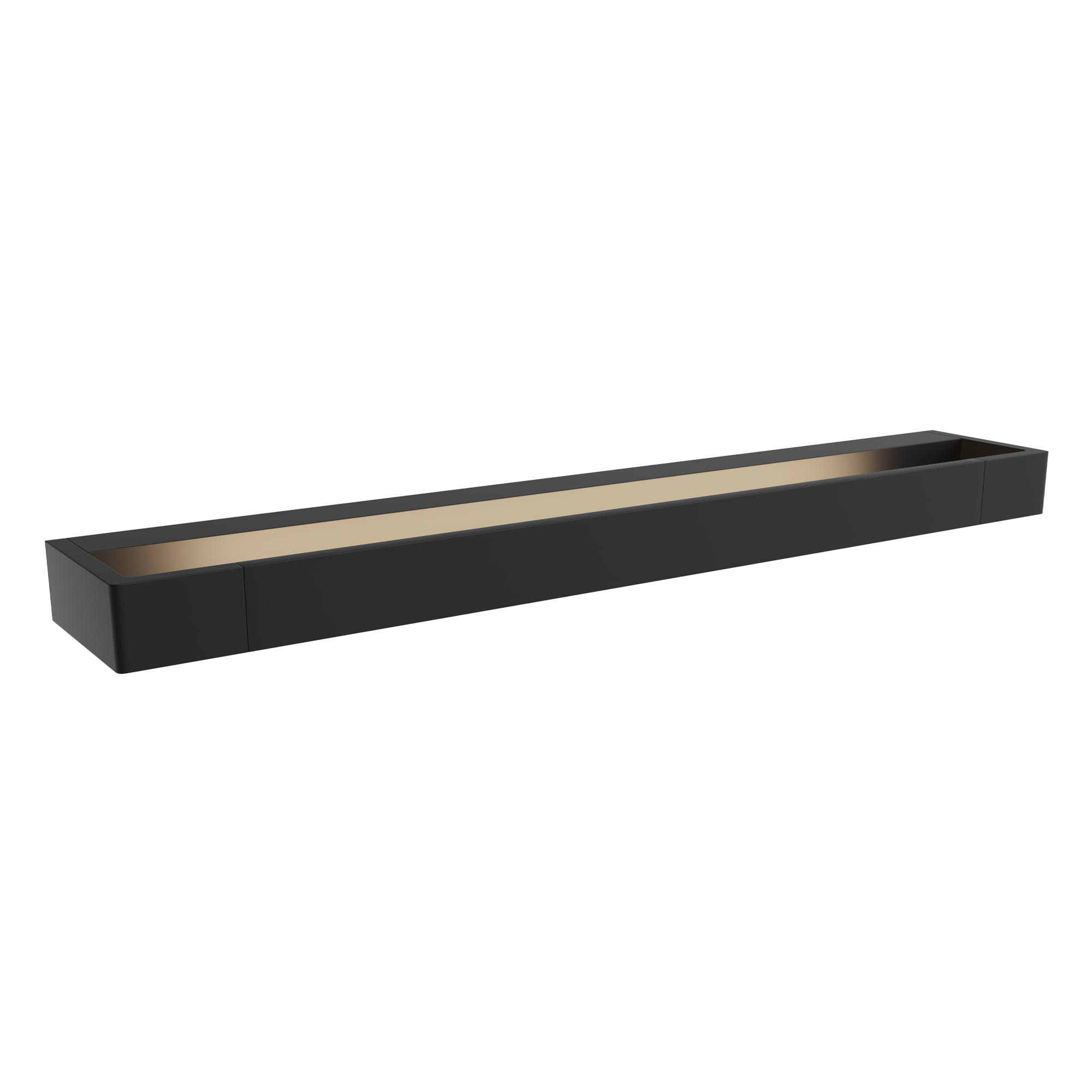 Maxlight Flink - applique murale - x 4 cm - 18W LED inclus - IP44 - noir