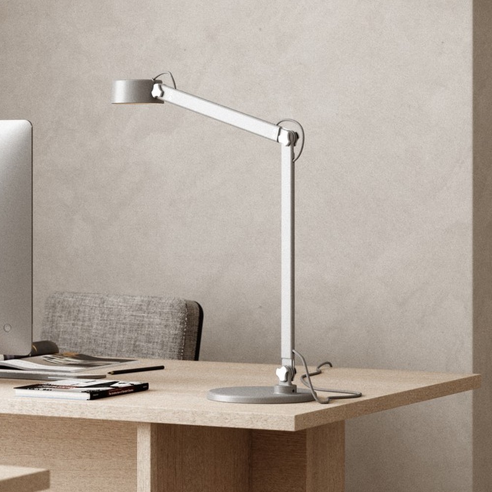 Design for the People Nobu - lampe de table - 49,5 x 46,5 cm - 9W dimmable LED inclus - gris