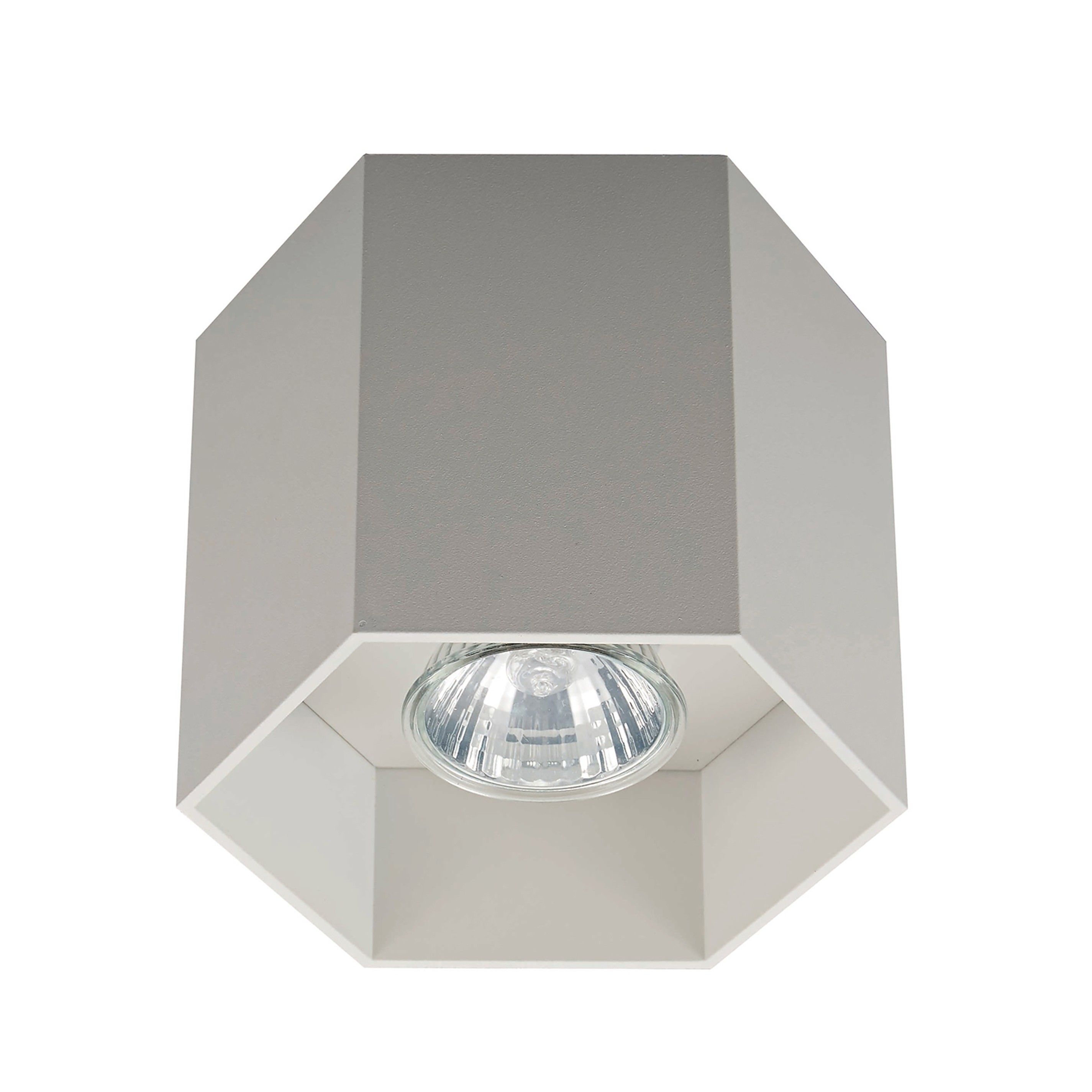 Zuma Line Polygon CL 1L - spot en saillie 1L - cm - blanc