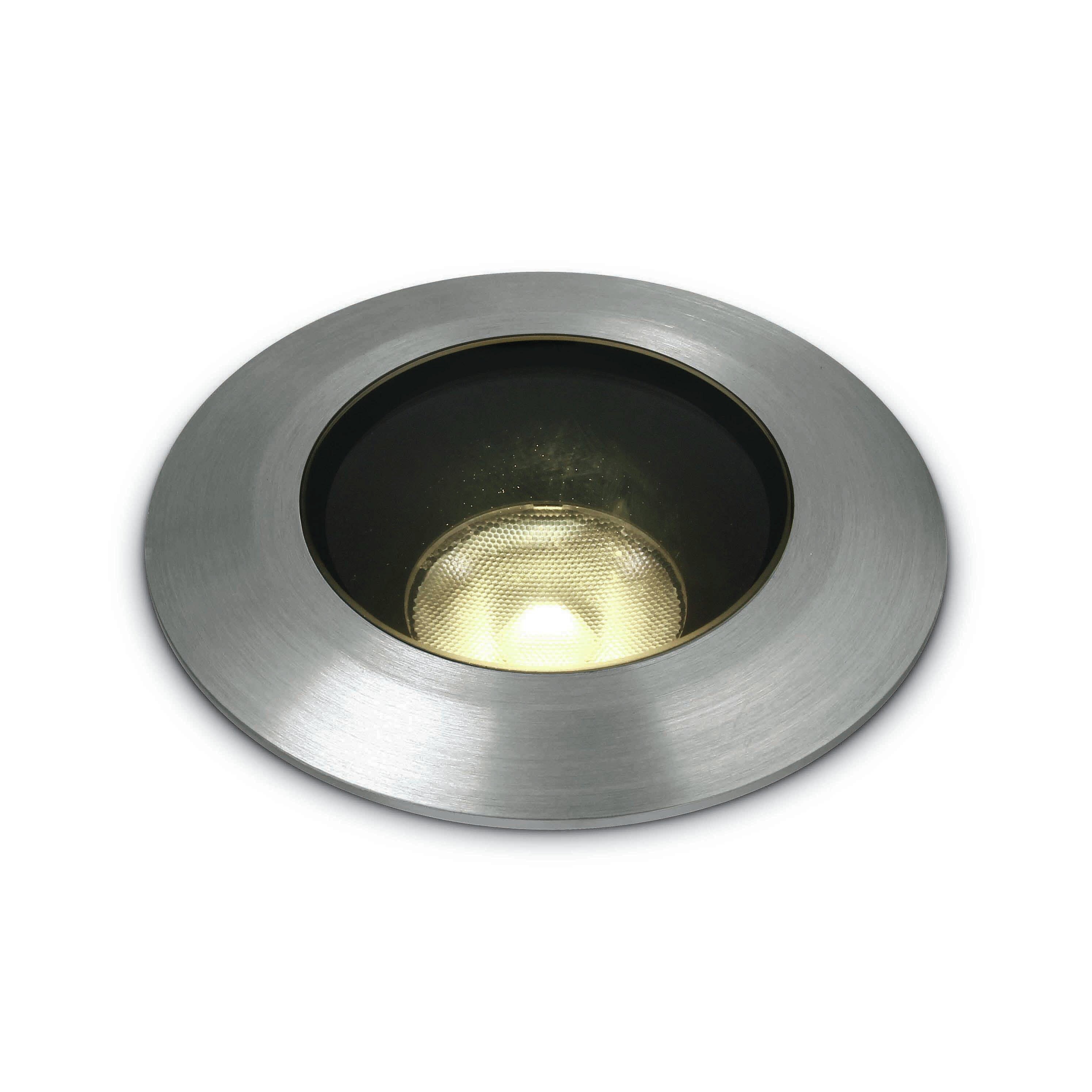 ONE Light Dark Light Inground Range - spot extérieur - Ø 85 mm, Ø 70 mm - 9W dimmable LED inclus - IP67 - aluminium