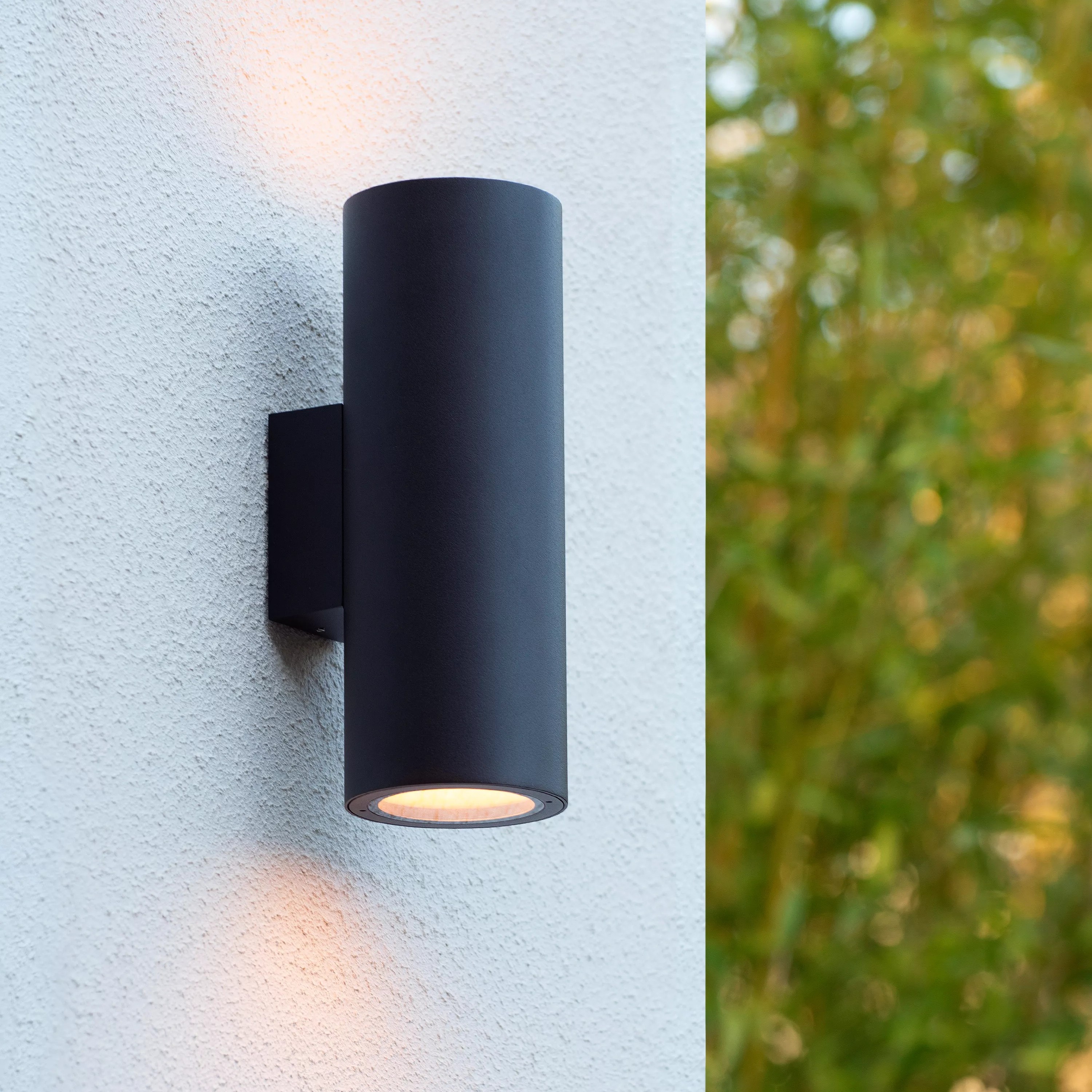 Lucide Volantis - applique d"extérieur - 10,8 x 14,6 x - IP54 - noir