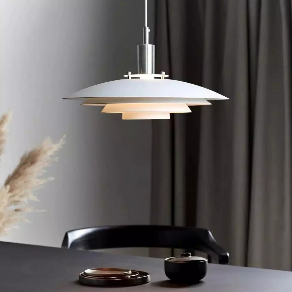 Nordlux Bretagne - lampe suspendue - Ø cm - blanc