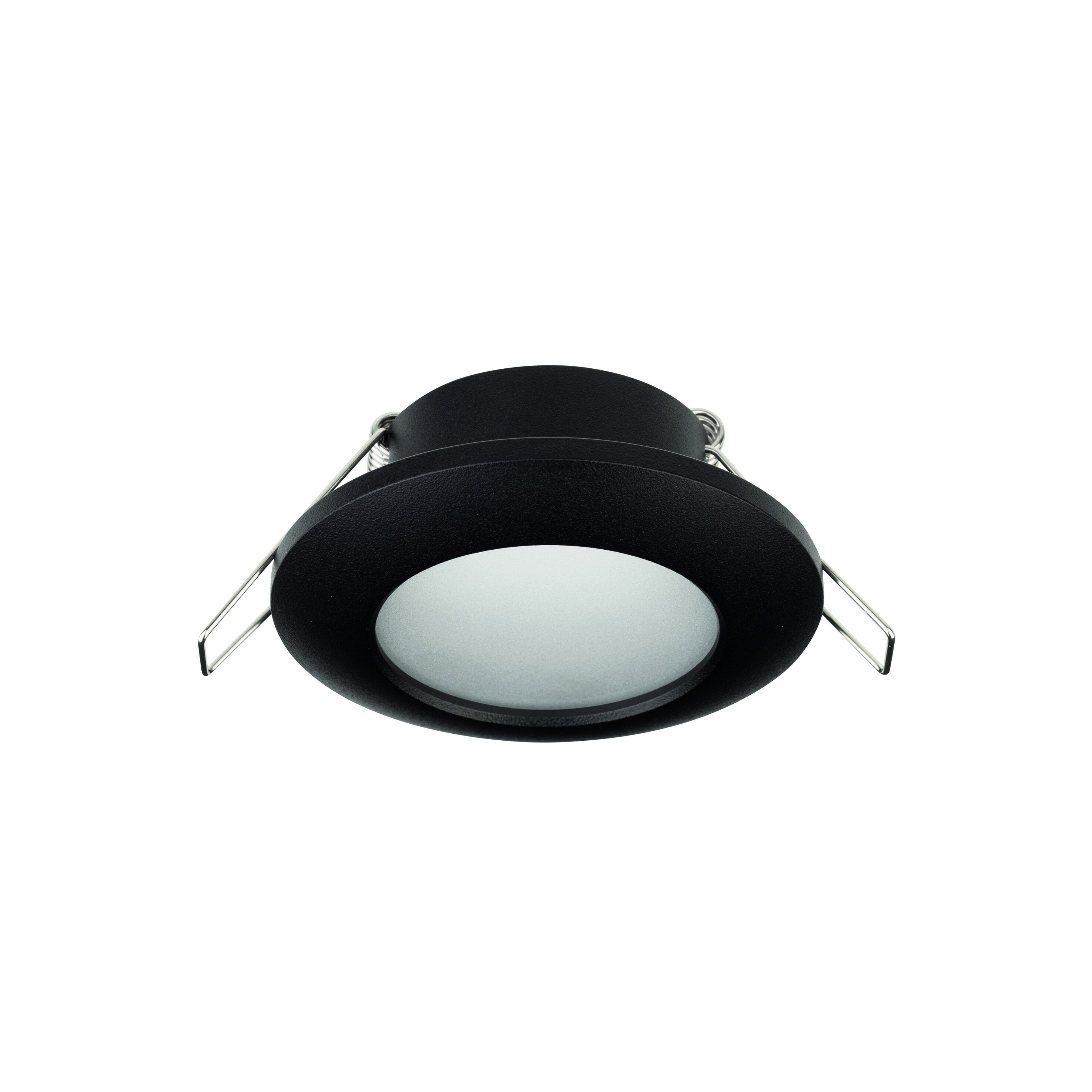 Nova Luce Tex - spot encastrable - Ø 93 mm, Ø 60 mm encastrable - IP44 - noir sable
