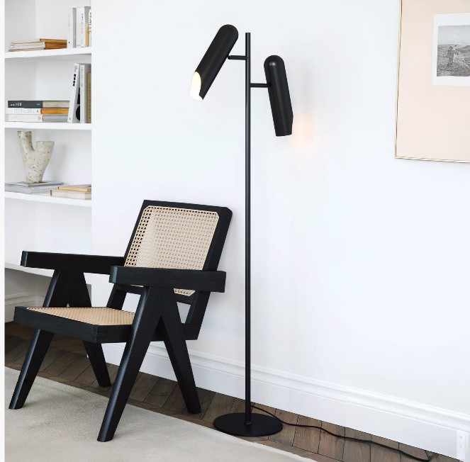Design For The People Rochelle - lampadaire - cm - noir