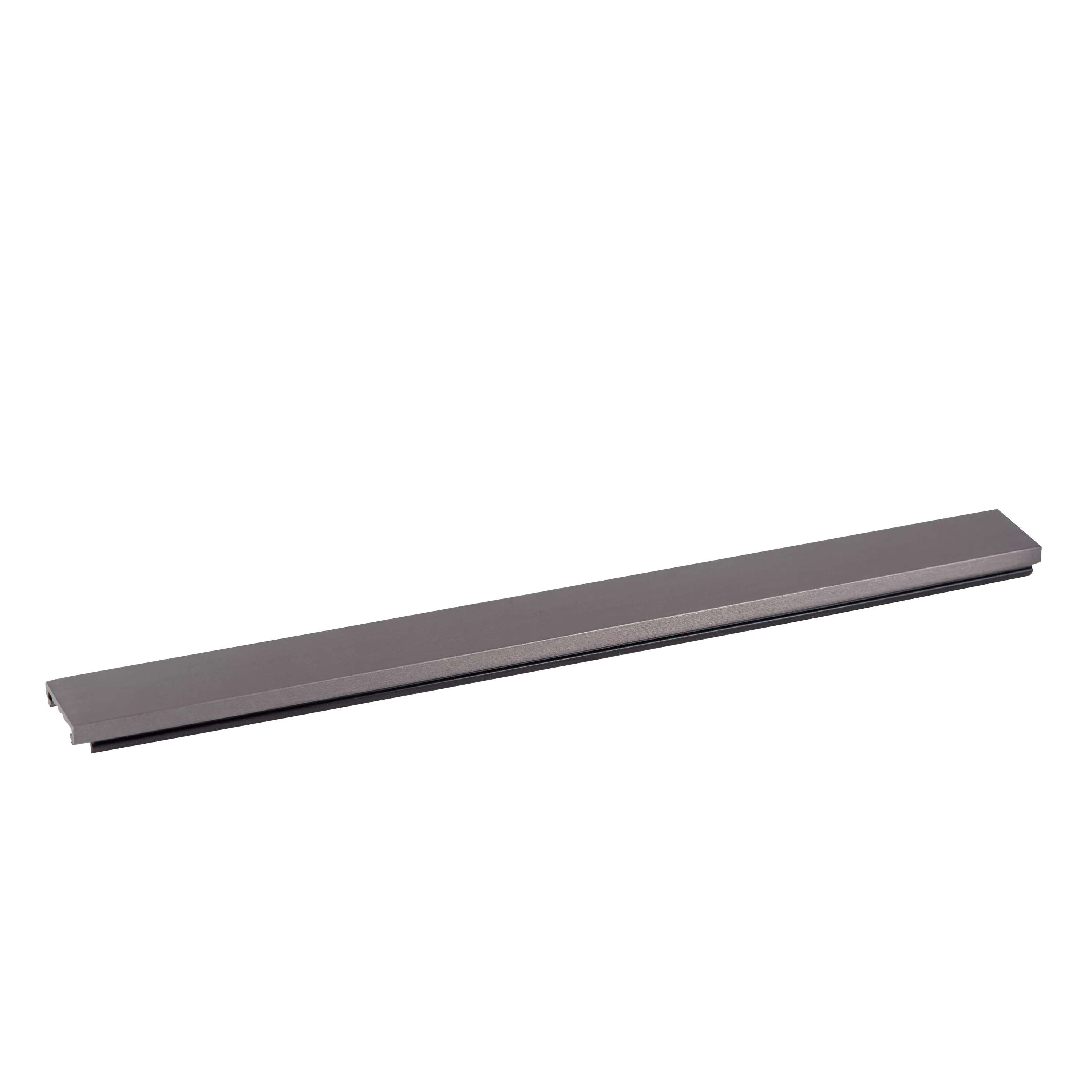 Lucide Linial - système de rails magnétiques - cache/plaque de recouvrement - - noir chrome mat