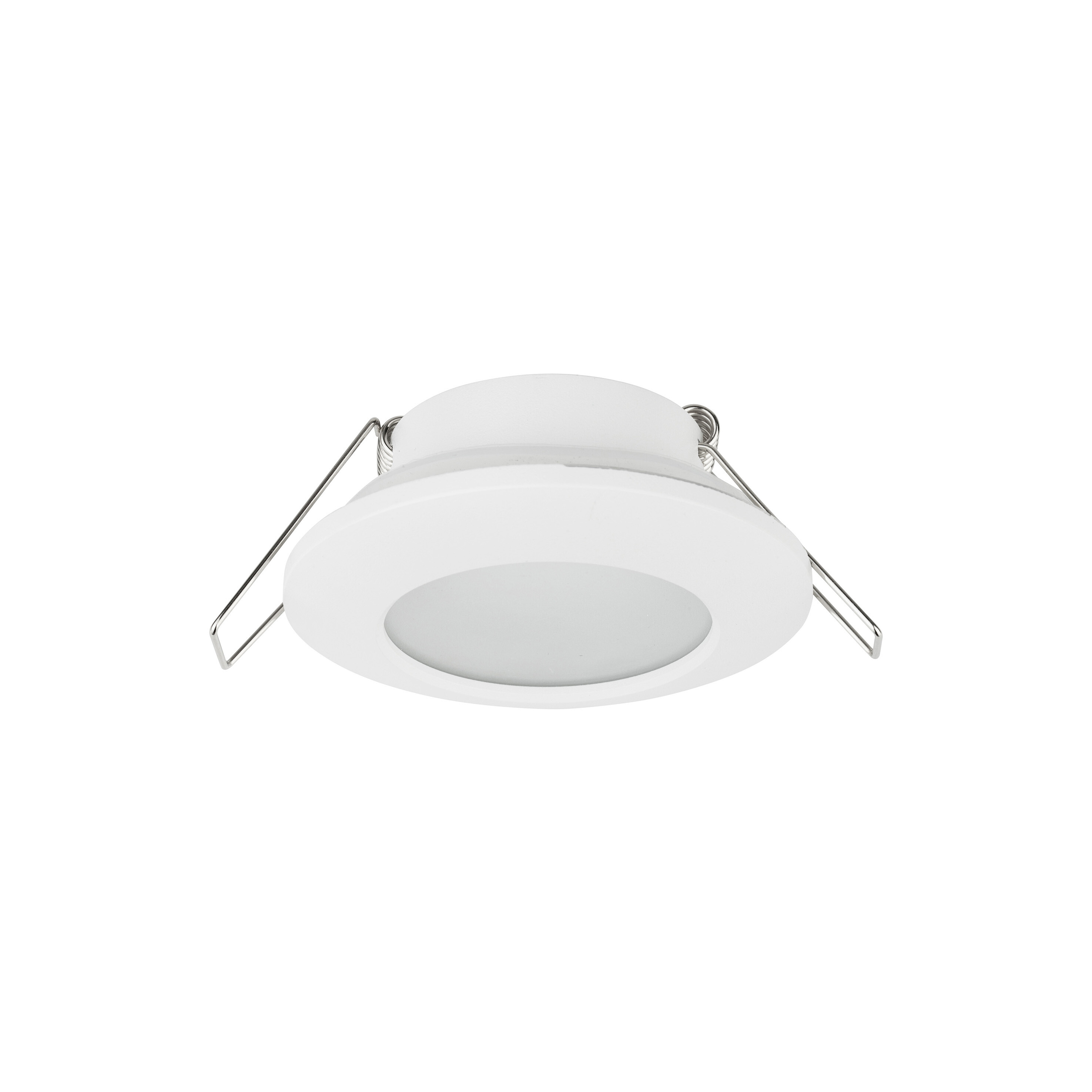 Nova Luce Tex - spot encastrable - Ø 93 mm, Ø 60 mm encastrable - IP44 - blanc sable