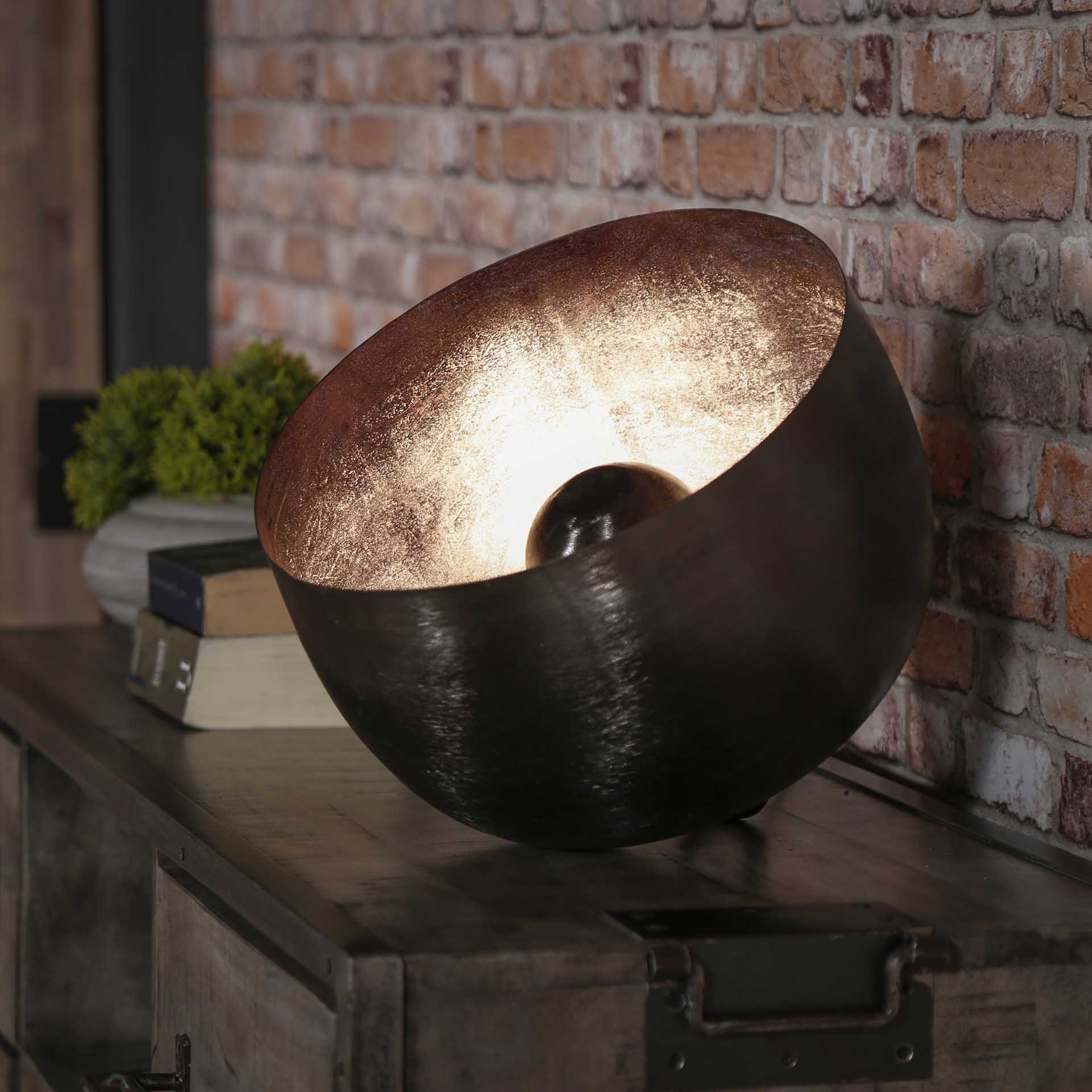Vico Basket - lampe à poser et lampadaire - Ø cm - nickel noir
