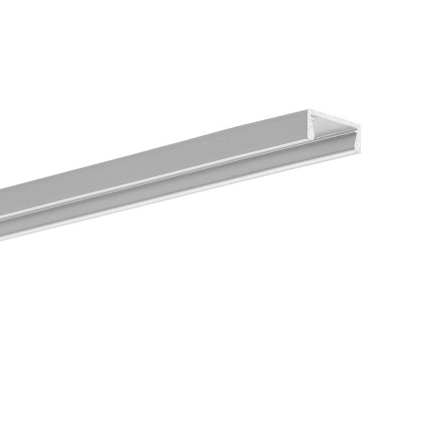 Klus MICRO-PLUS - Profilé LED - 1,6 x 0,6 cm - aluminium