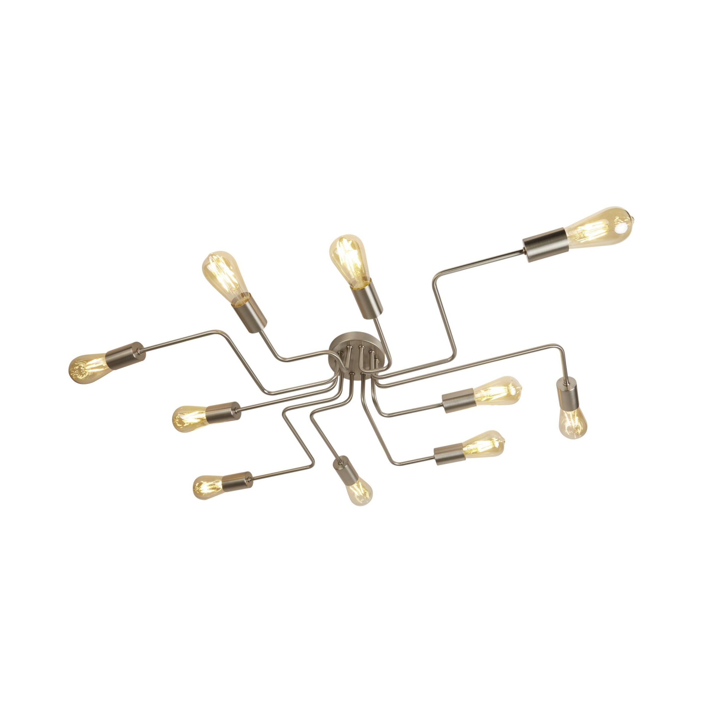 Searchlight Circuit - plafonnier - x - argent satiné