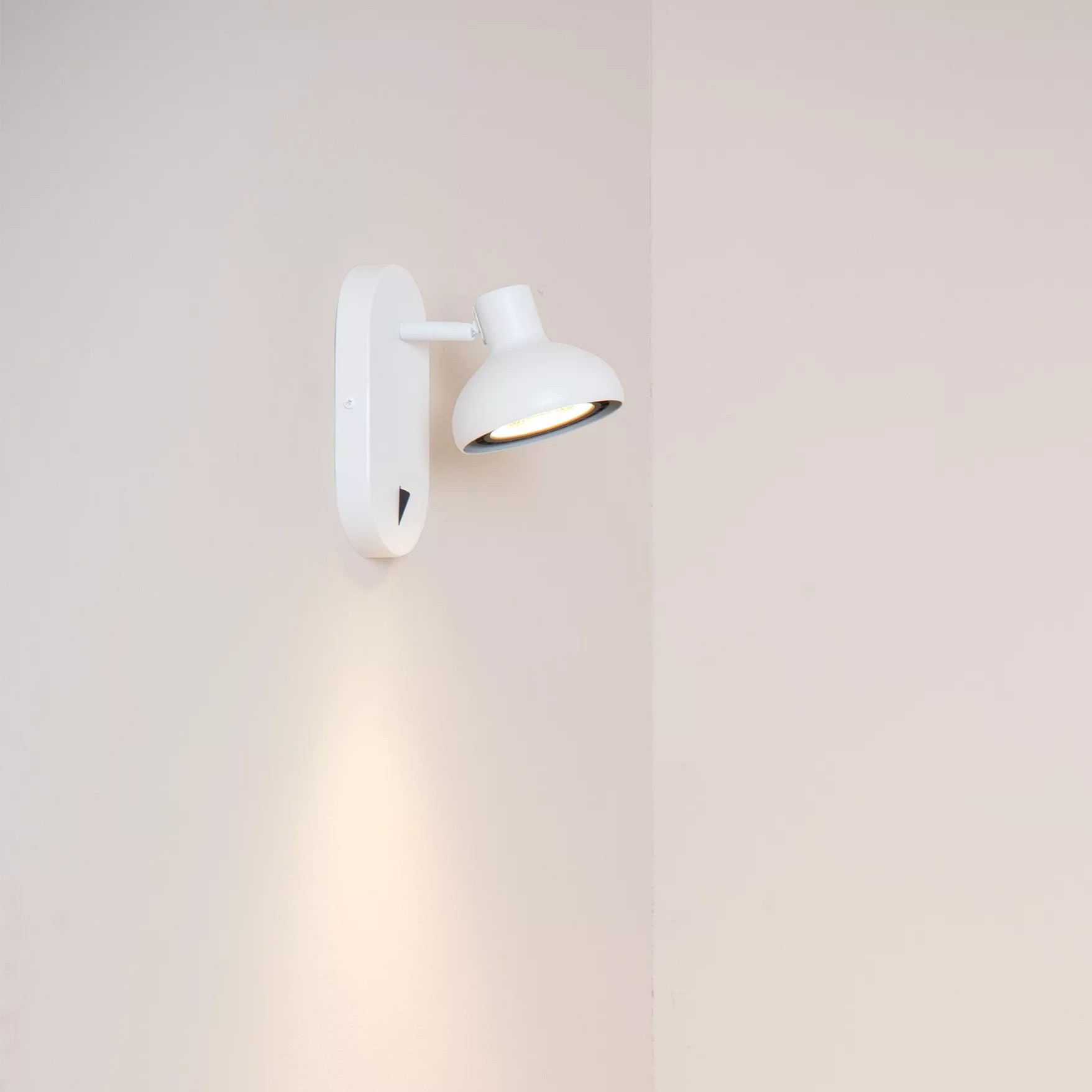 Lucide Sensas - applique murale - 16,5 x 12,1 x - blanc