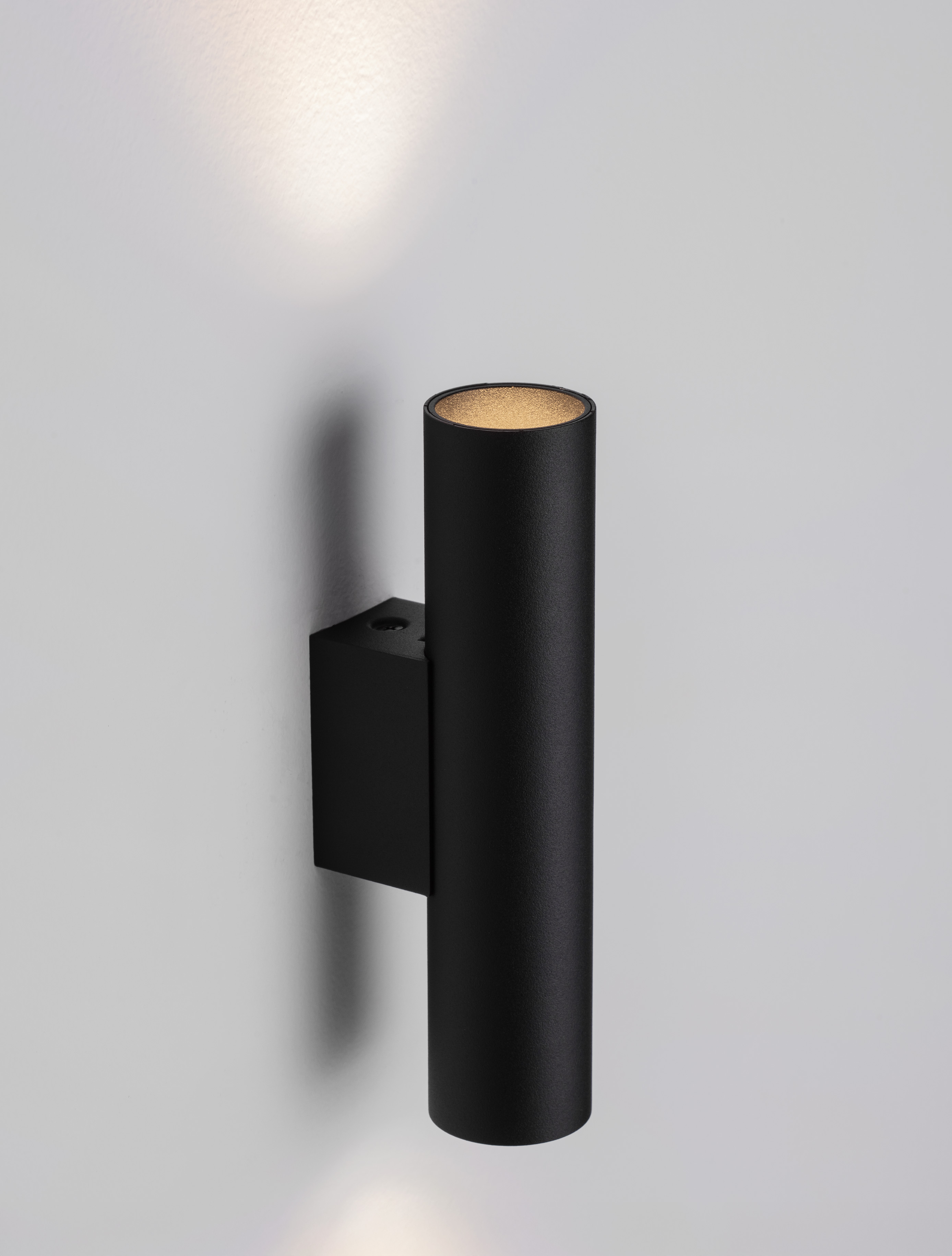 Nova Luce Mor - applique murale - 4 x 6,5 x 18 cm - noir