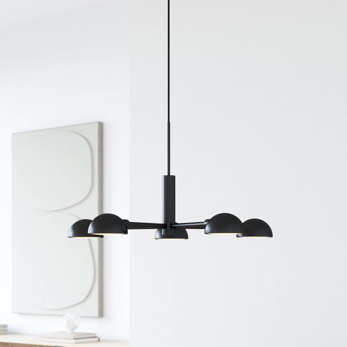Design For The People Nomi - lampe suspendue 5L - ,2 cm - noir