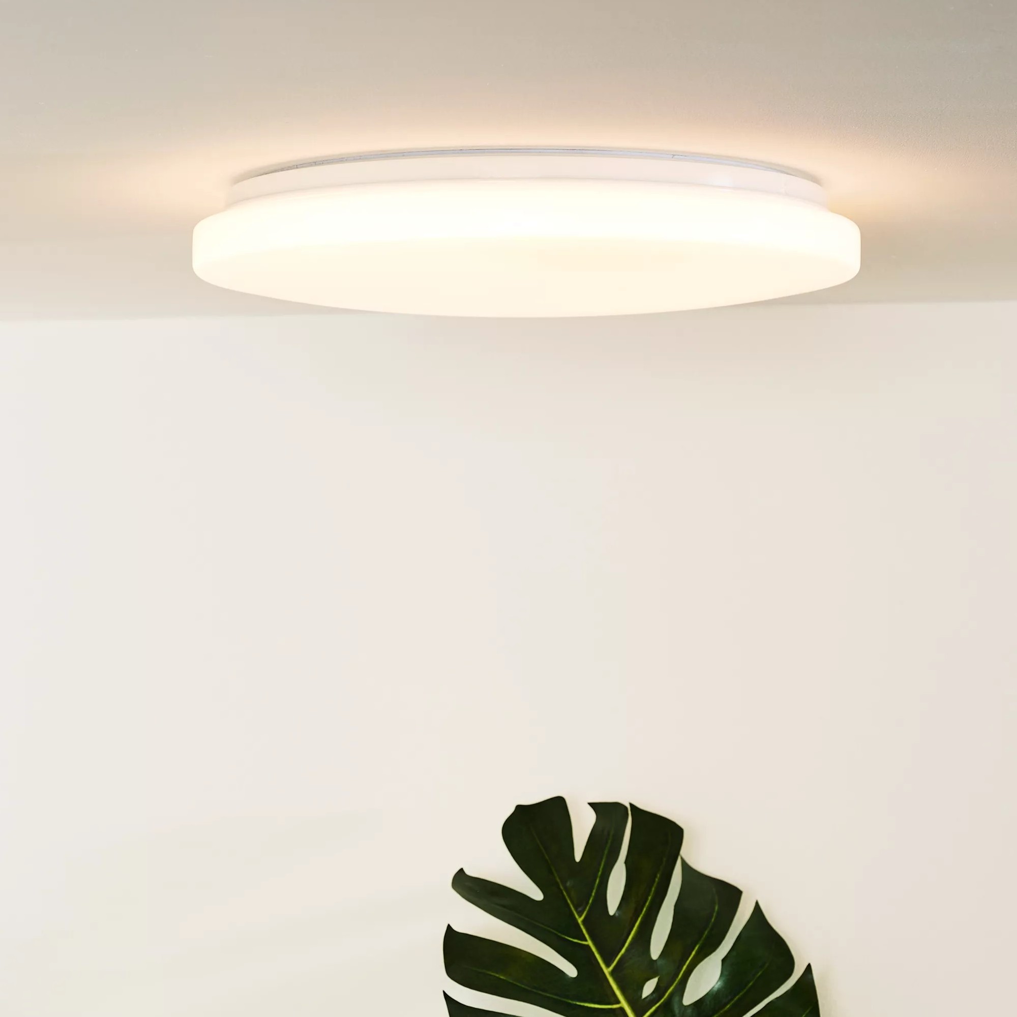 Lucide Otis - plafonnier - x 6,5 cm - 32W LED inclus - opale — vue 3