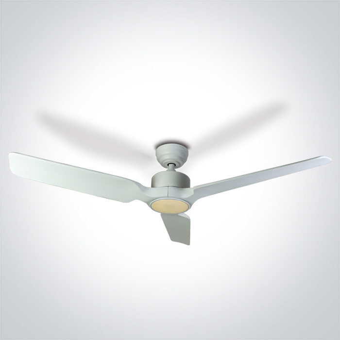 ONE Light White Body - ventilateur de plafond avec lumière et télécommande - Ø cm - blanc