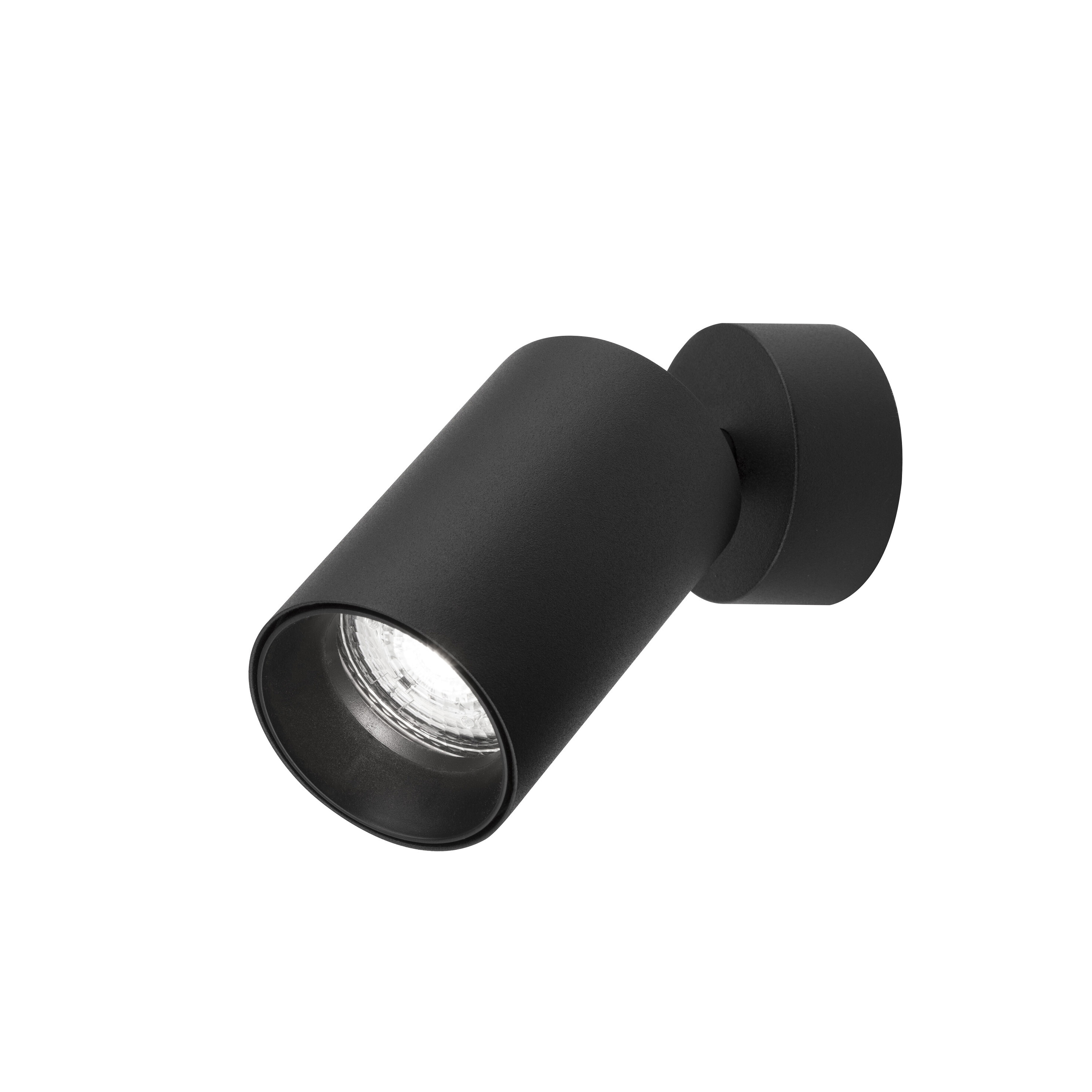 Nova Luce Tod - spot en saillie 1L - 5,7 x - noir sable