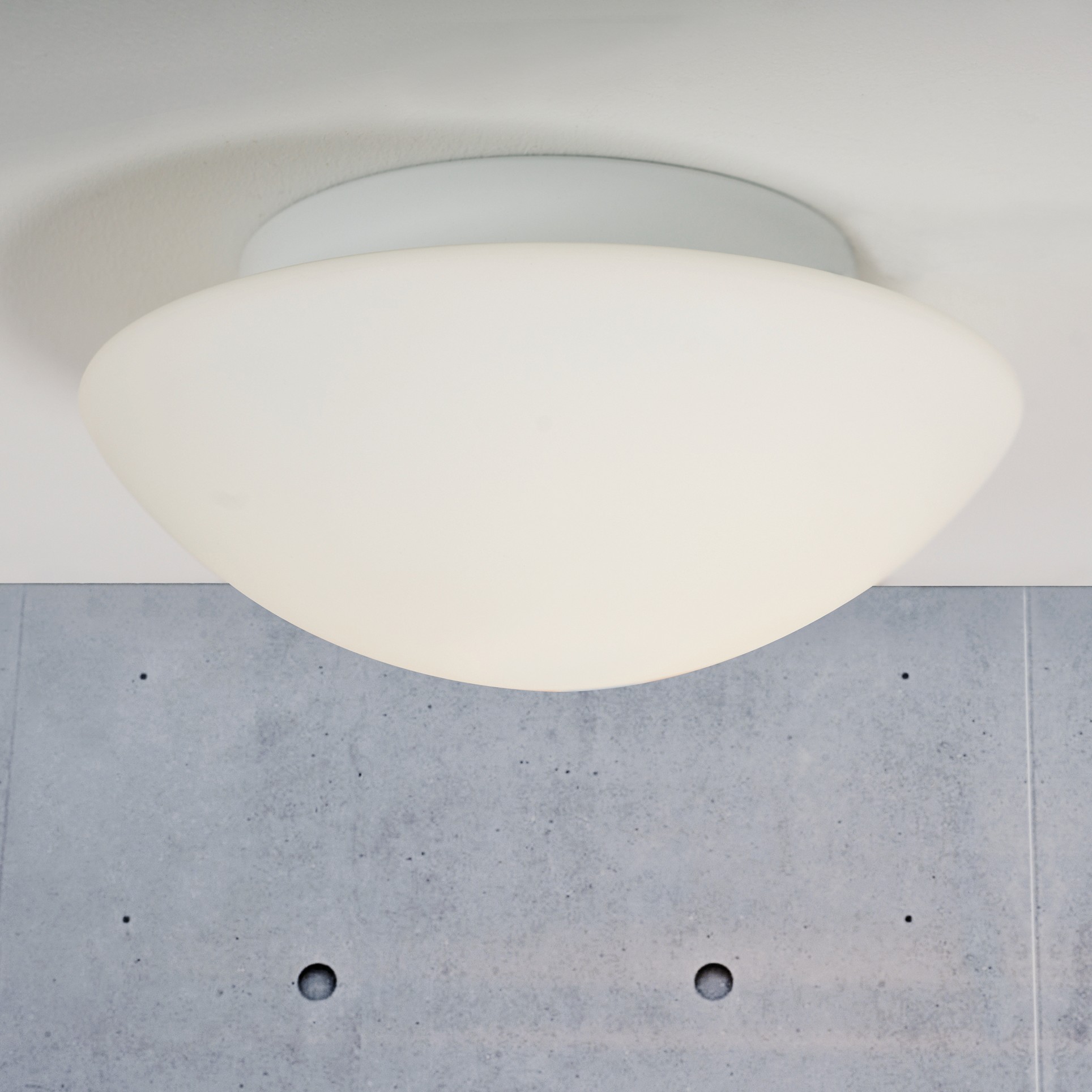 Nordlux Ufo Maxi - plafonnier - Ø 29,5 x - IP44 - blanc