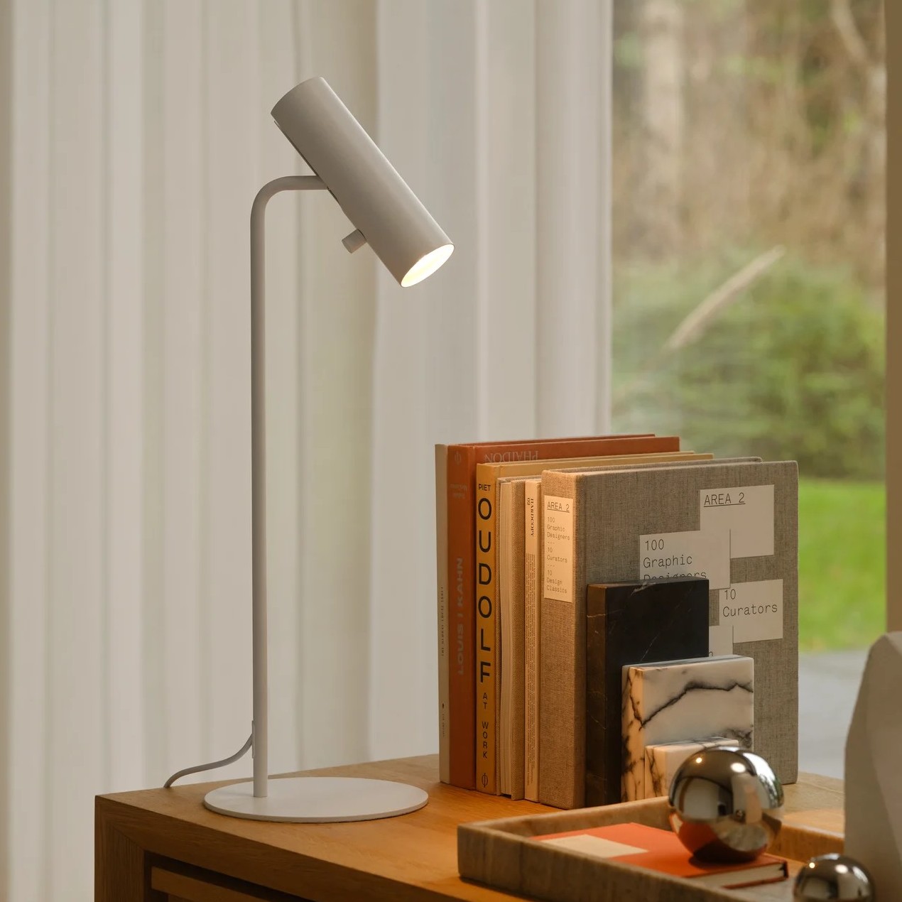 Design for the People Mib 6 - lampe à poser - Ø cm - blanc