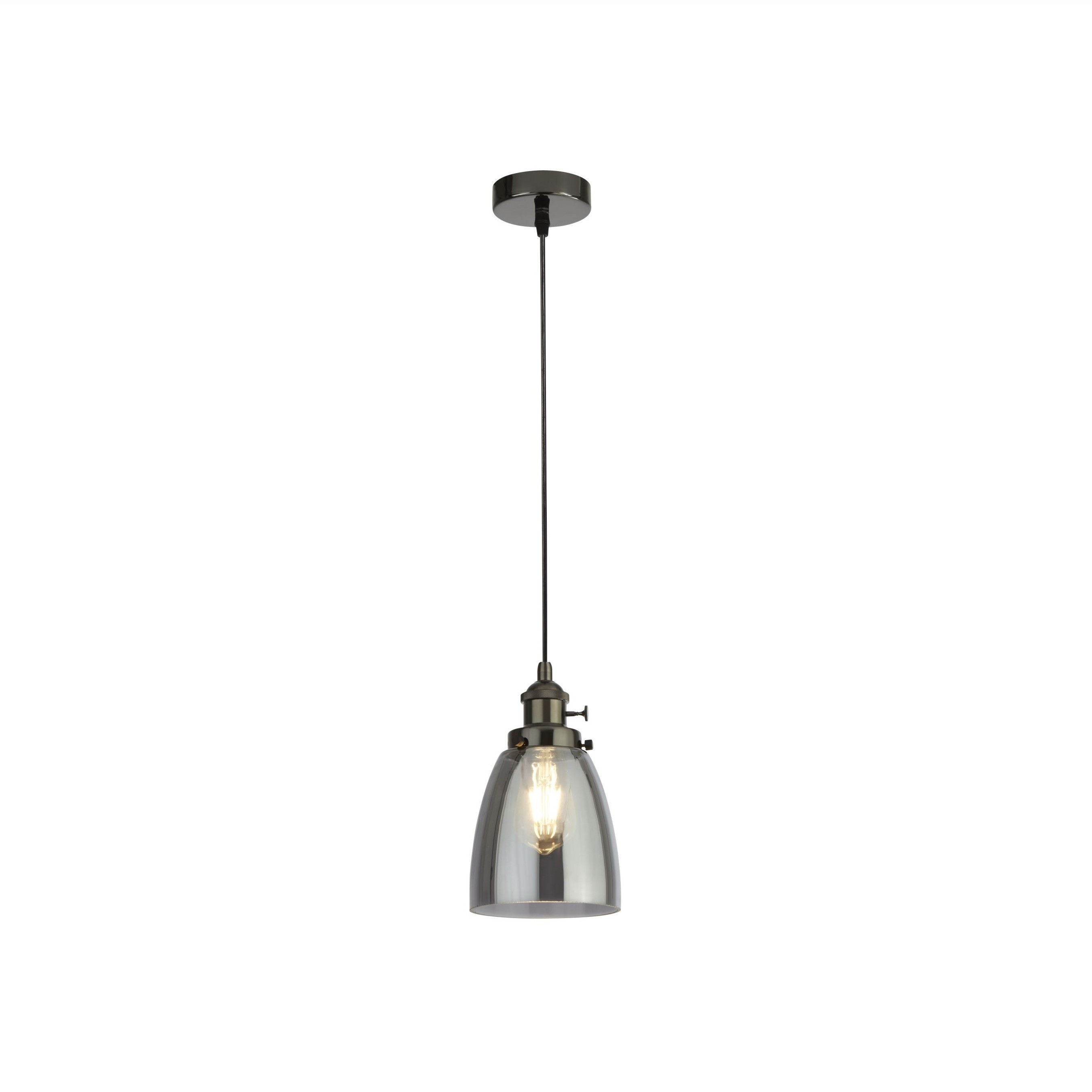 Searchlight Pendants - lampe suspendue - Ø cm - noir