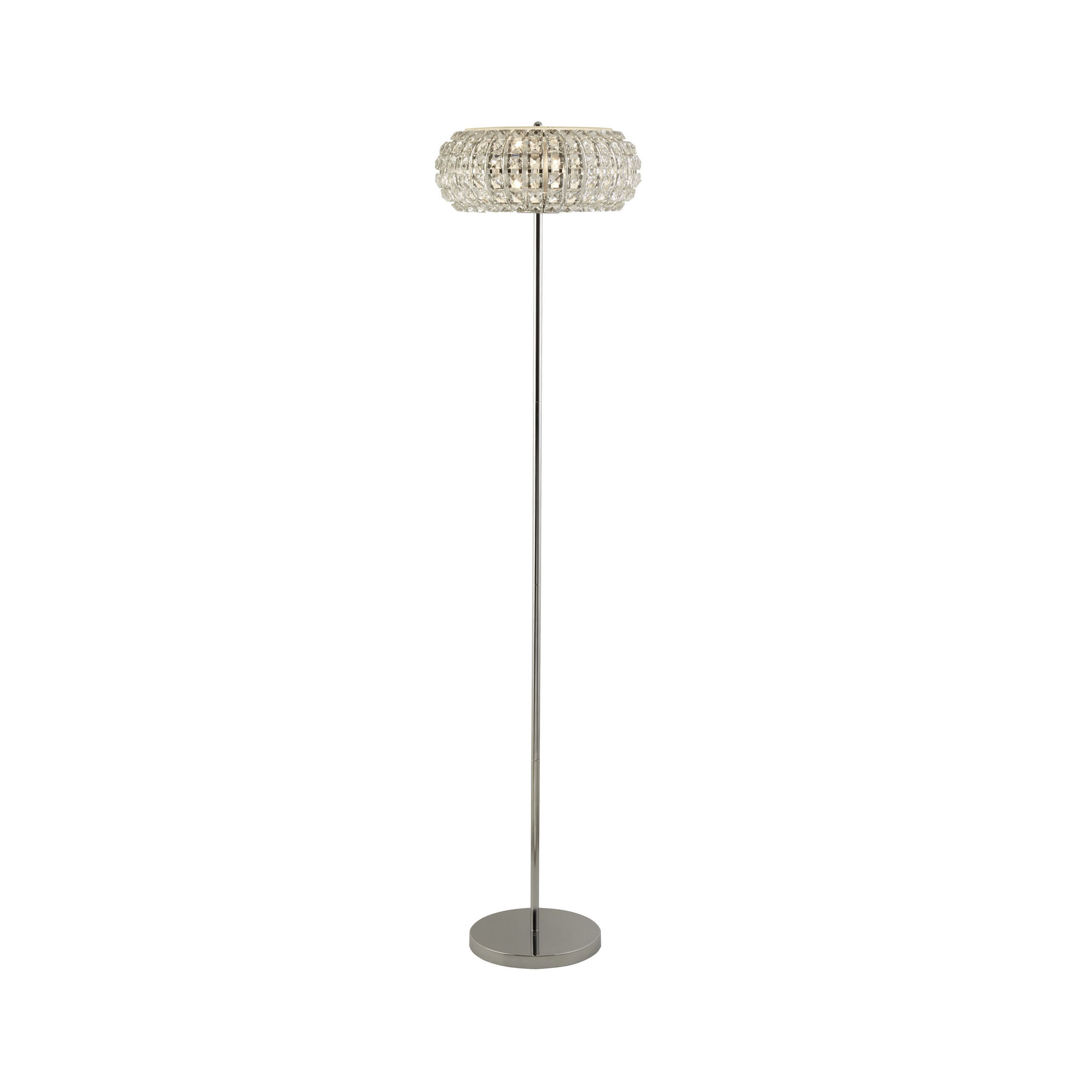 Searchlight Marilyn - lampadaire - Ø cm - chrome