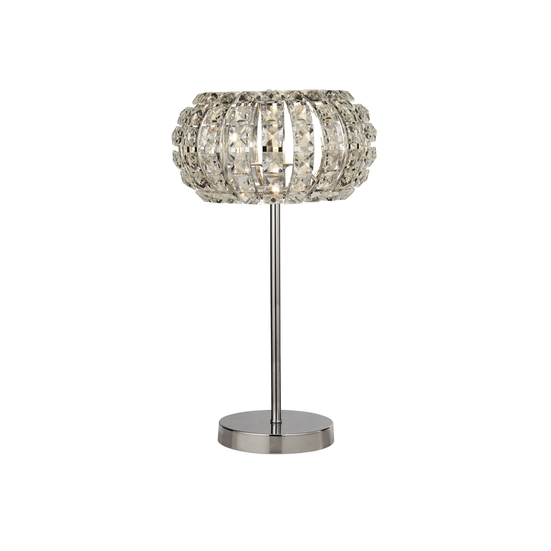 Searchlight Marilyn - lampe à poser - Ø ,5 cm - chrome