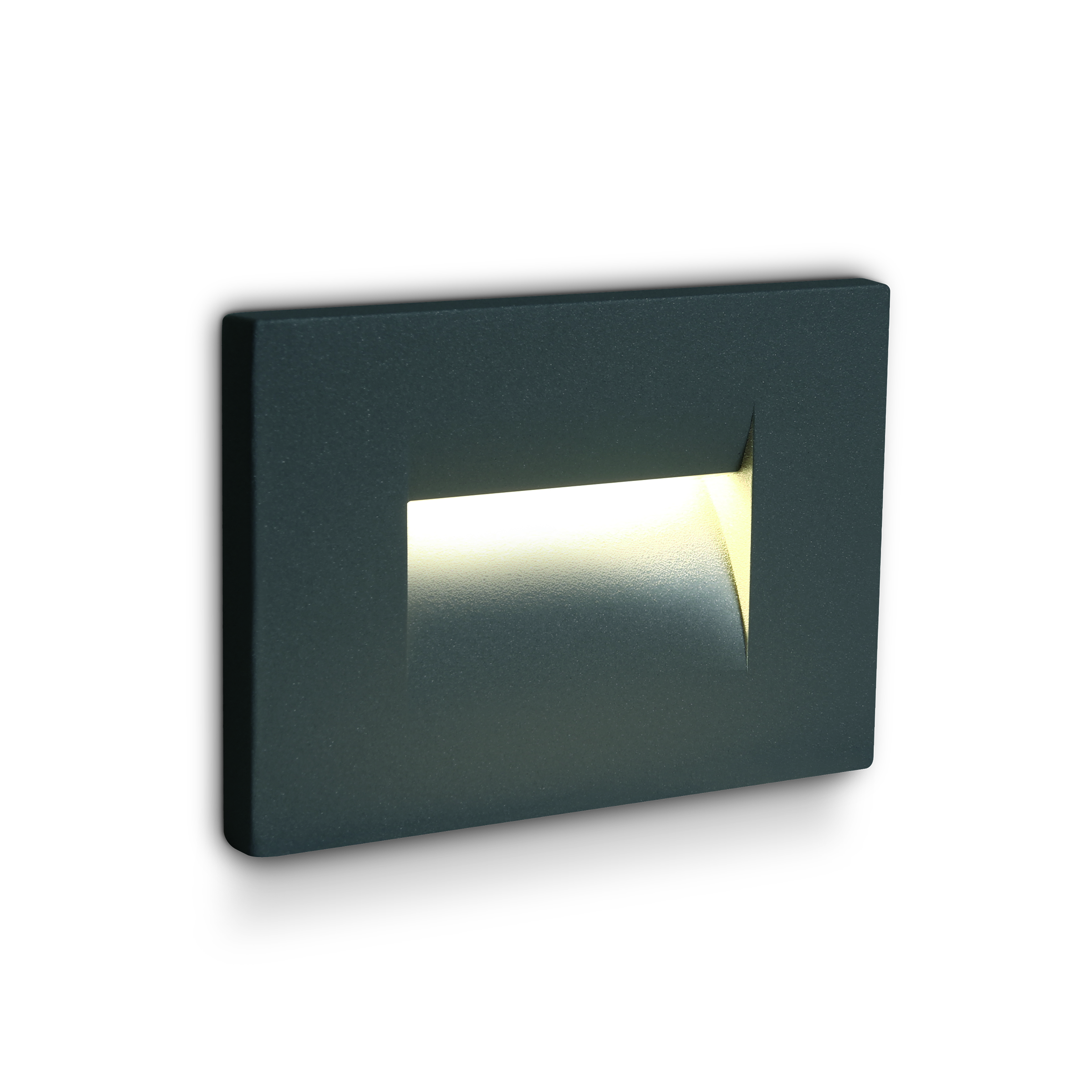 ONE Light Outdoor Dark Light - applique murale d"extérieur - 10,7 x 6,5 x 7,5 cm - 3,6W LED inclus - IP65 - anthracite
