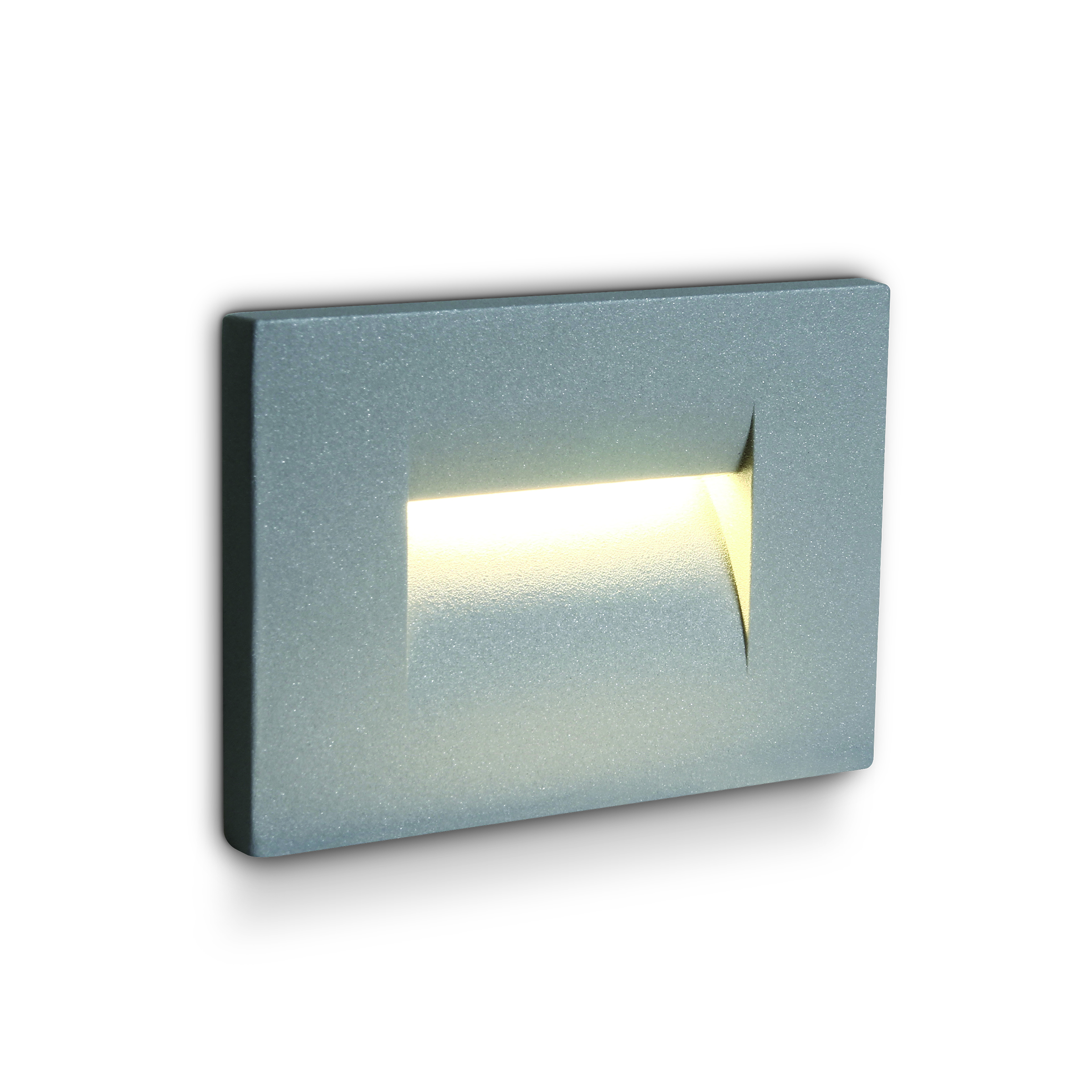 ONE Light Outdoor Dark Light - applique murale d"extérieur - 10,7 x 6,5 x 7,5 cm - 3,6W LED inclus - IP65 - gris