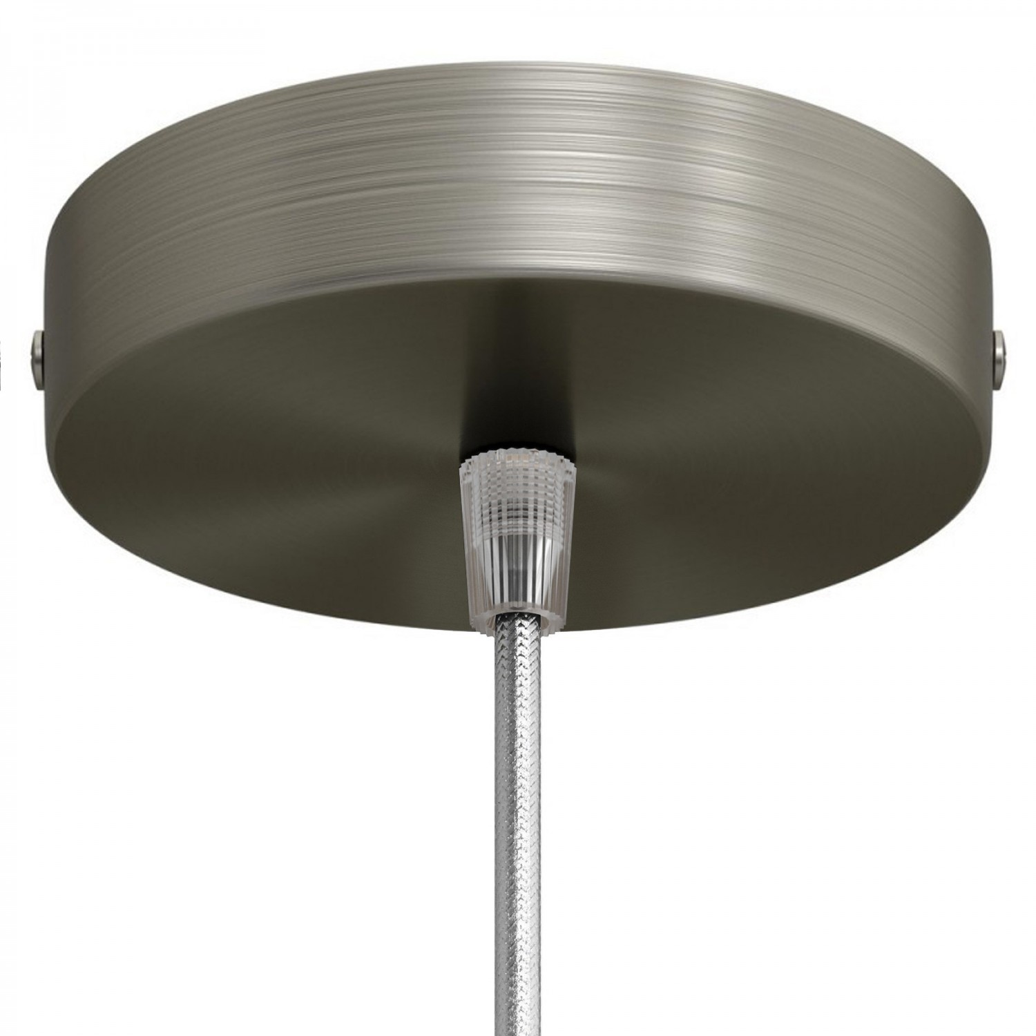 Creative Cables - rosace de plafond - Ø ,5 cm - bronze brossé