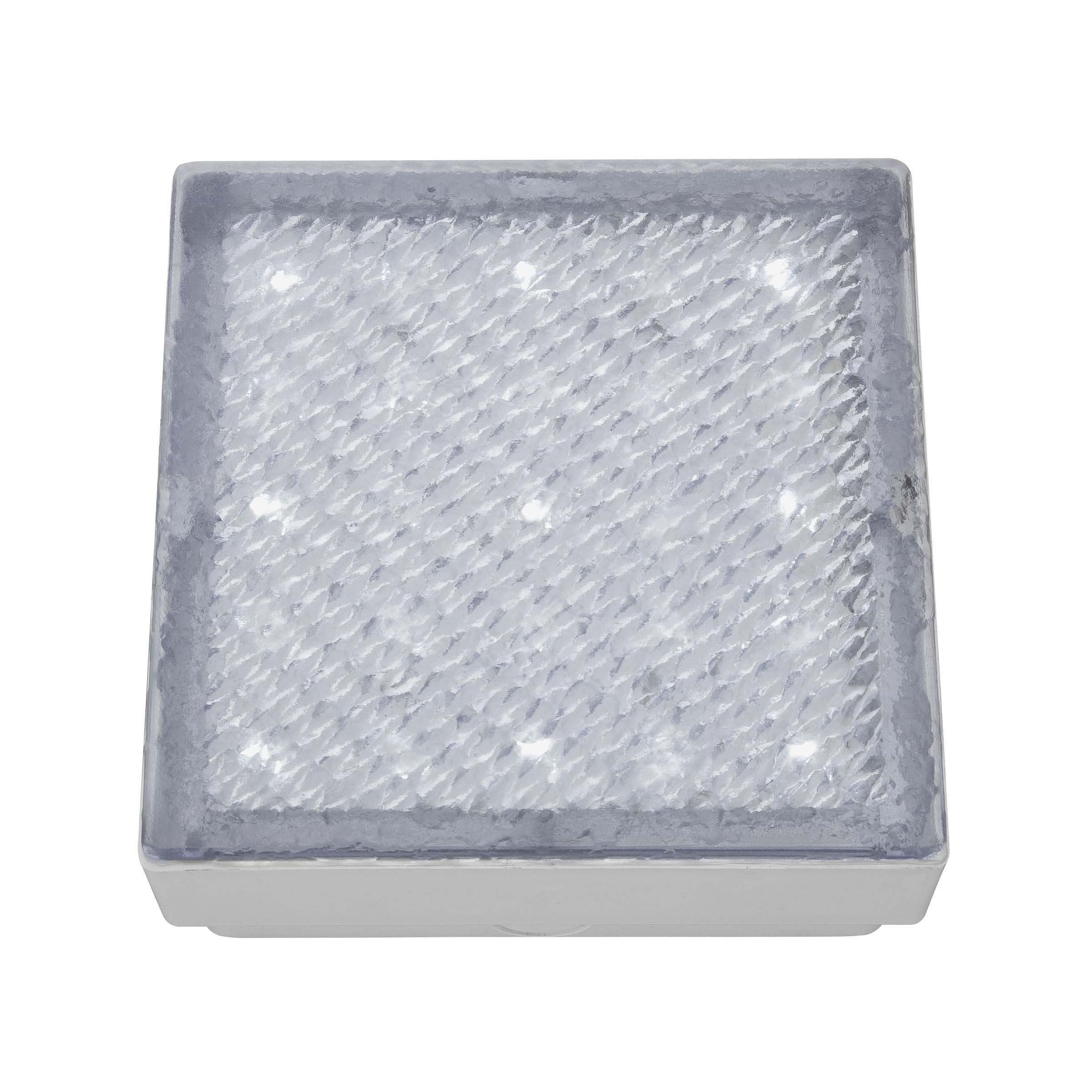 Searchlight LED Outdoor - spot extérieur au sol - x 6,4 cm - 0,54W LED inclus - IP68 - transparent