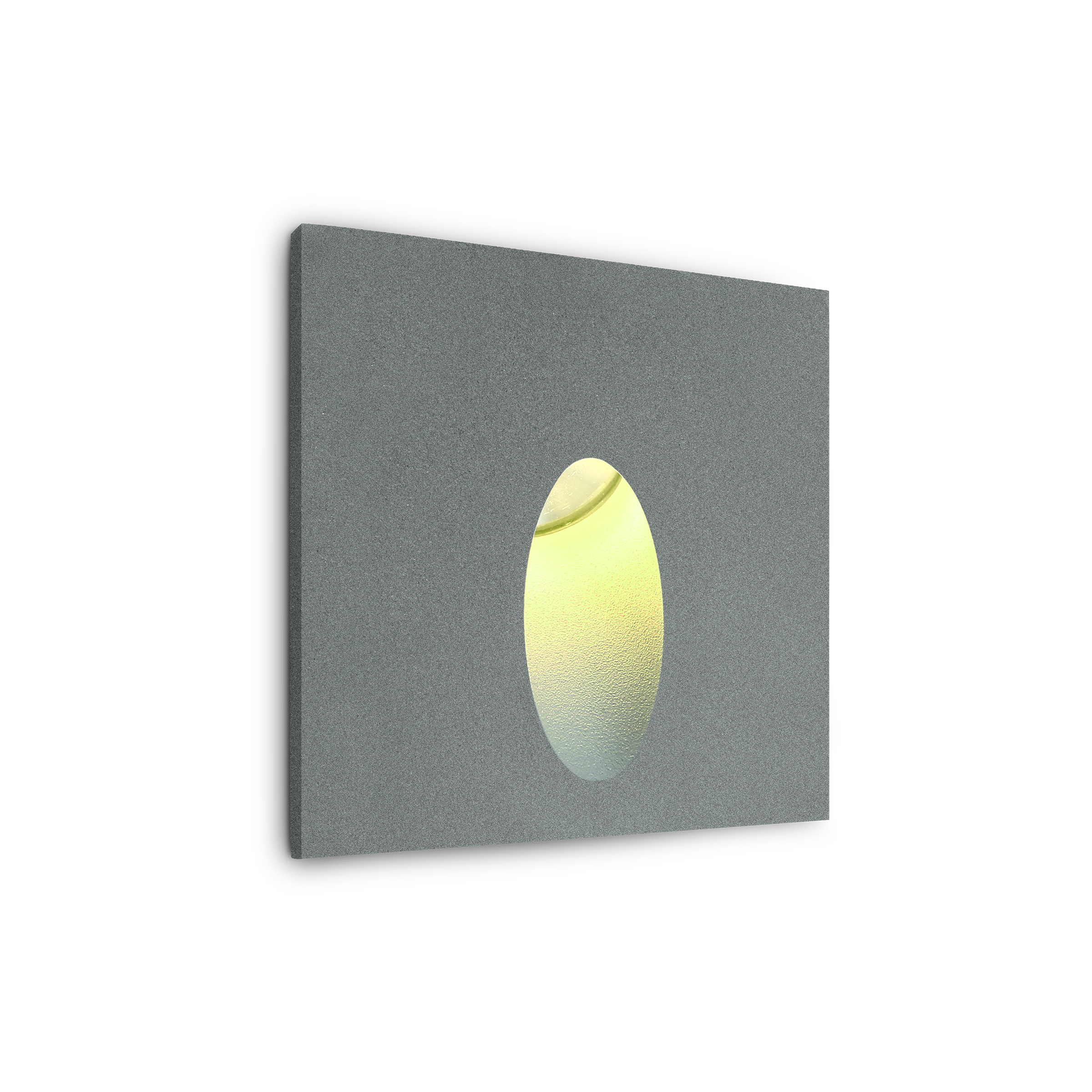 ONE Light Dark Light - applique murale extérieure - x 4,5 cm - 3W LED inclus - IP54 - gris