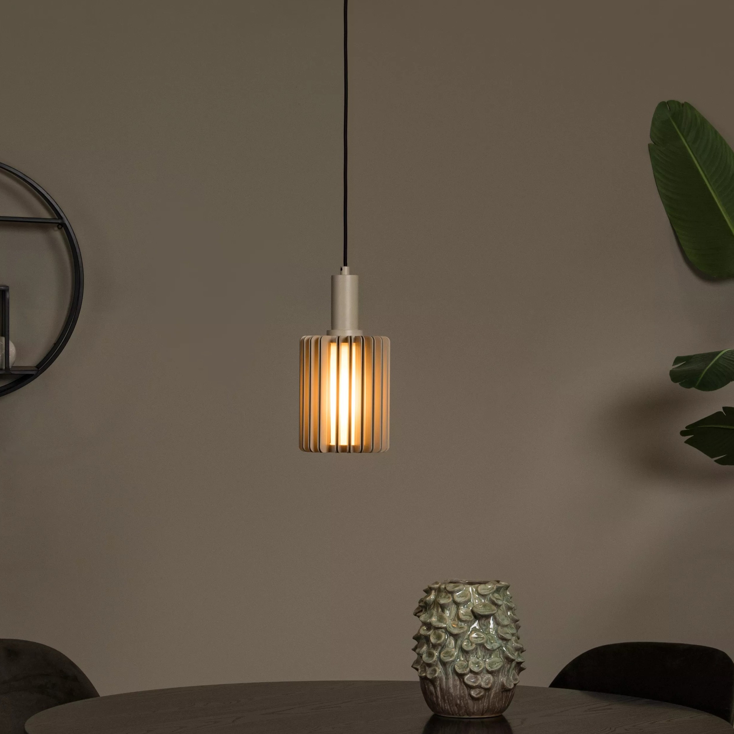 Lucide Lambres - lampe suspendue - Ø cm - taupe — vue 3