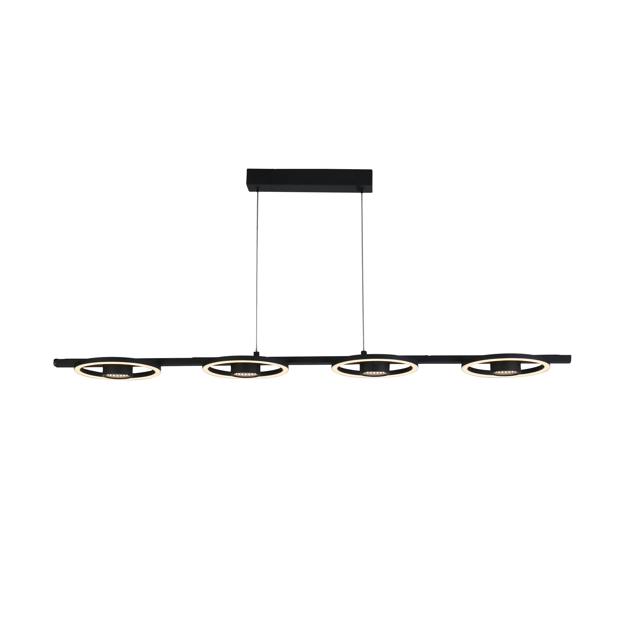 Searchlight Space - lampe suspendue - cm - 36W LED inclus - noir
