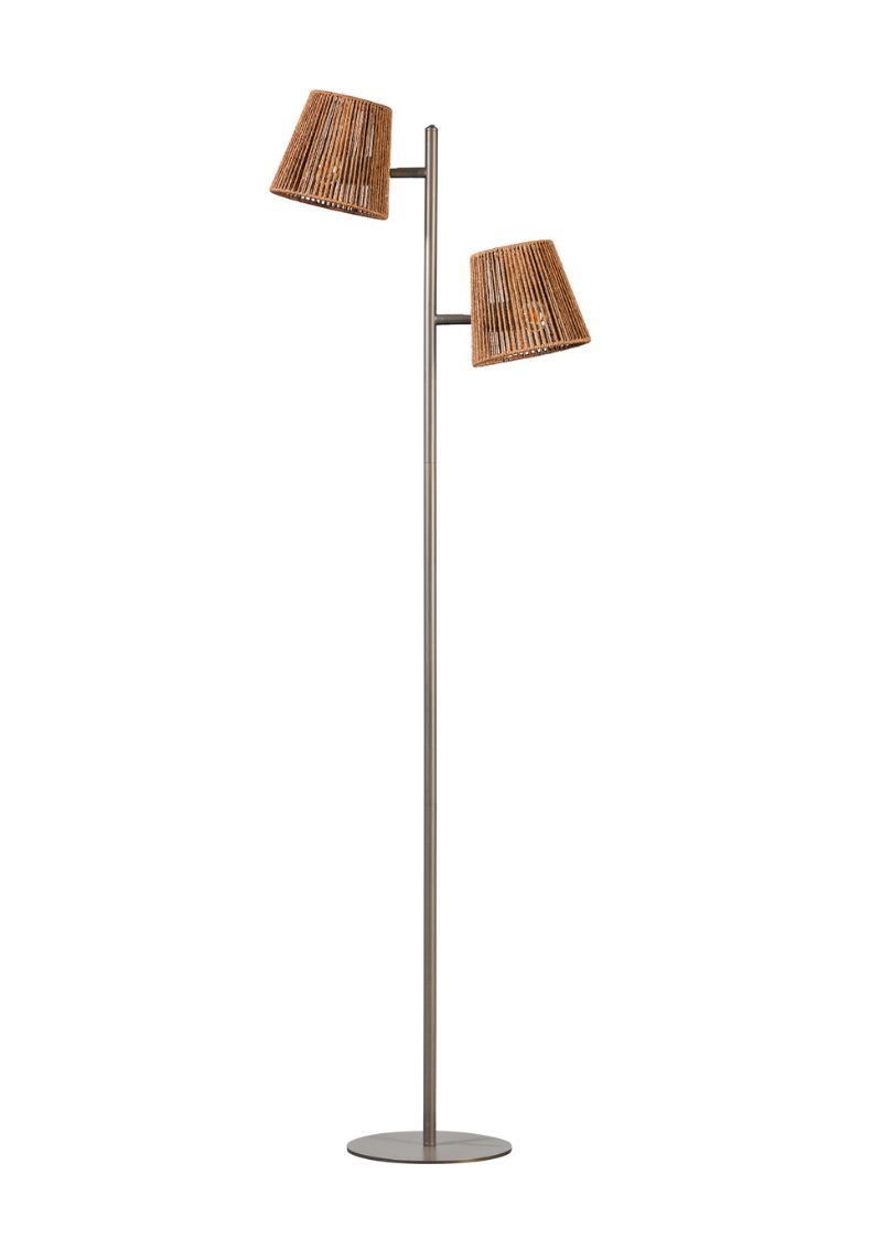 ETH Daan - lampe sur pied - Ø 24,5 x - brun