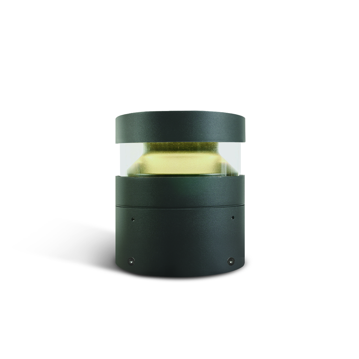 ONE Light Project Bollard - lampe de jardin - Ø cm - 20W LED inclus - IP65 - anthracite - couleur de lumière blanc chaud