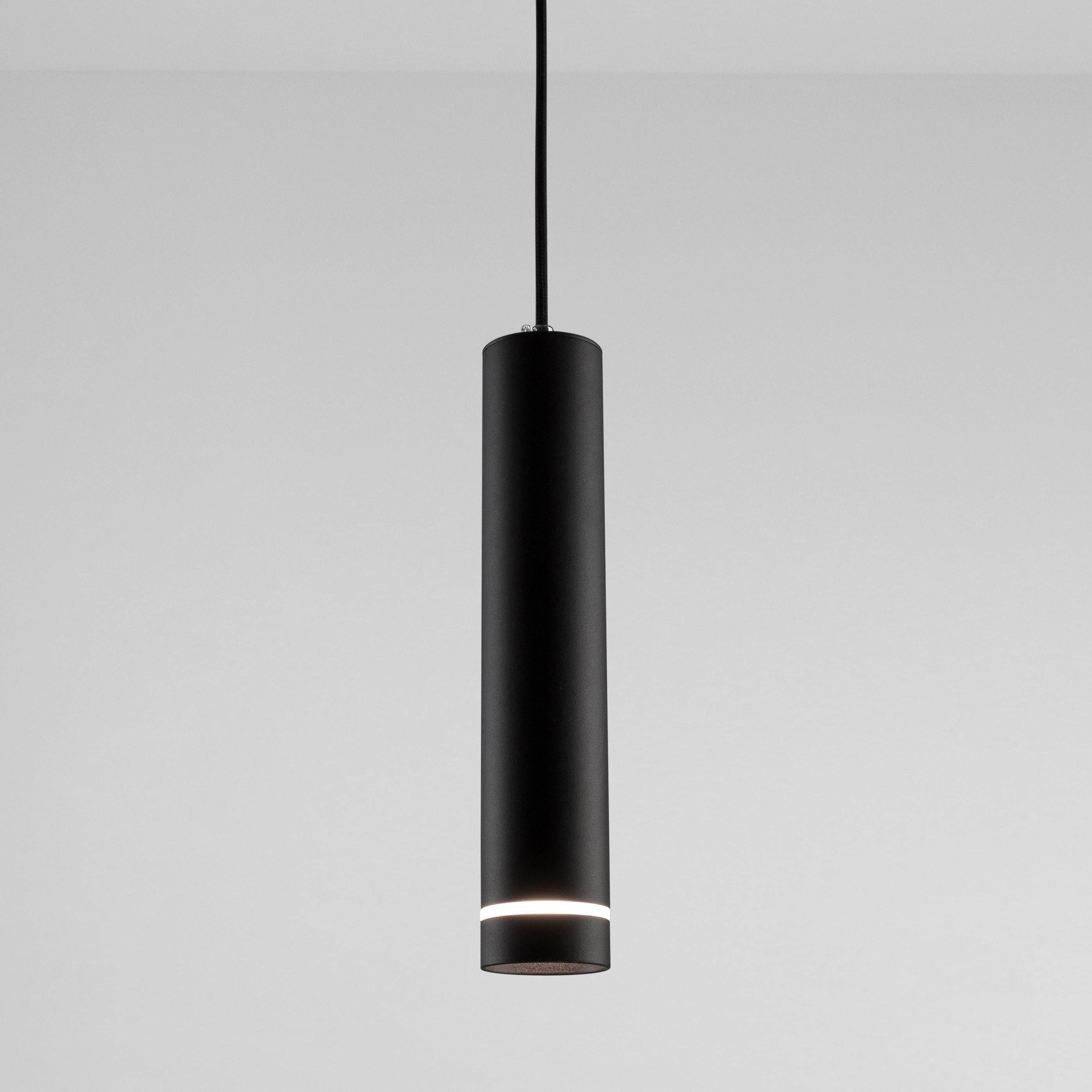 Nova Luce Esca - lampe suspendue - Ø cm - noir sable