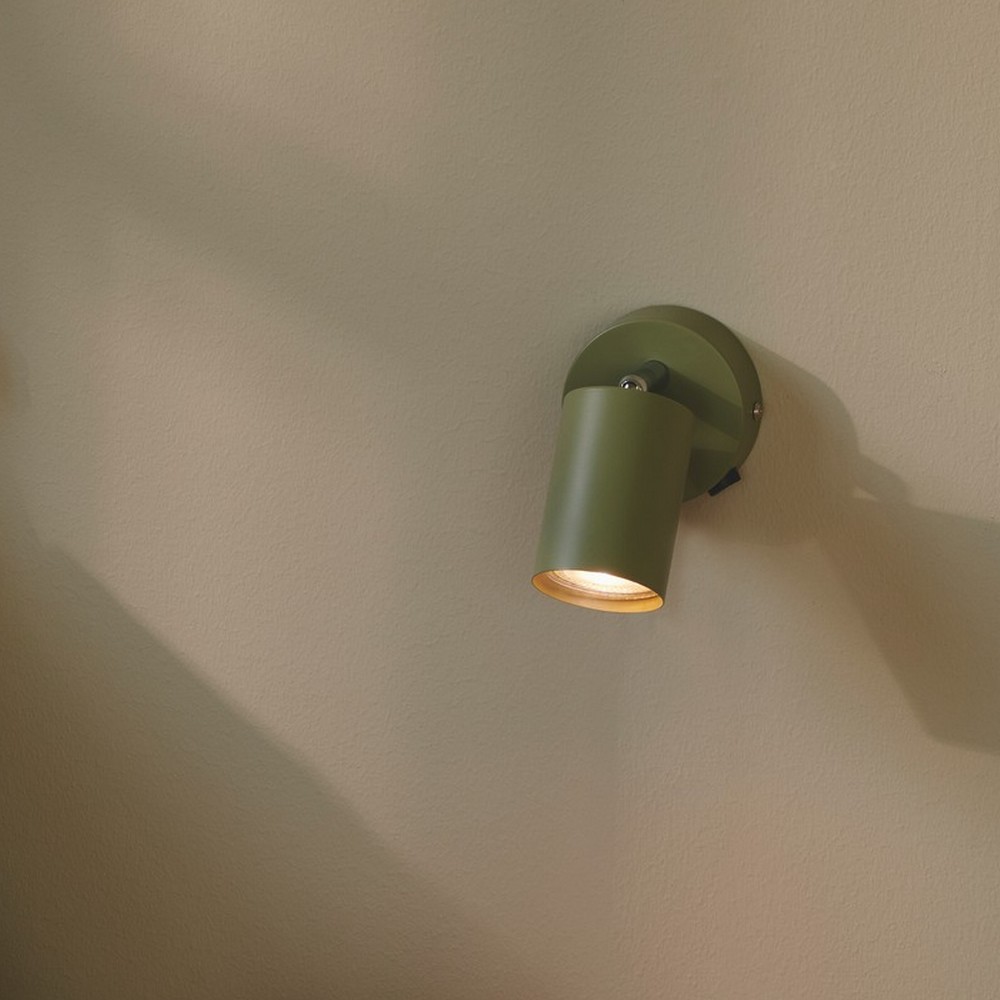 Nordlux Explore - applique murale avec interrupteur - Ø ,5 cm - vert