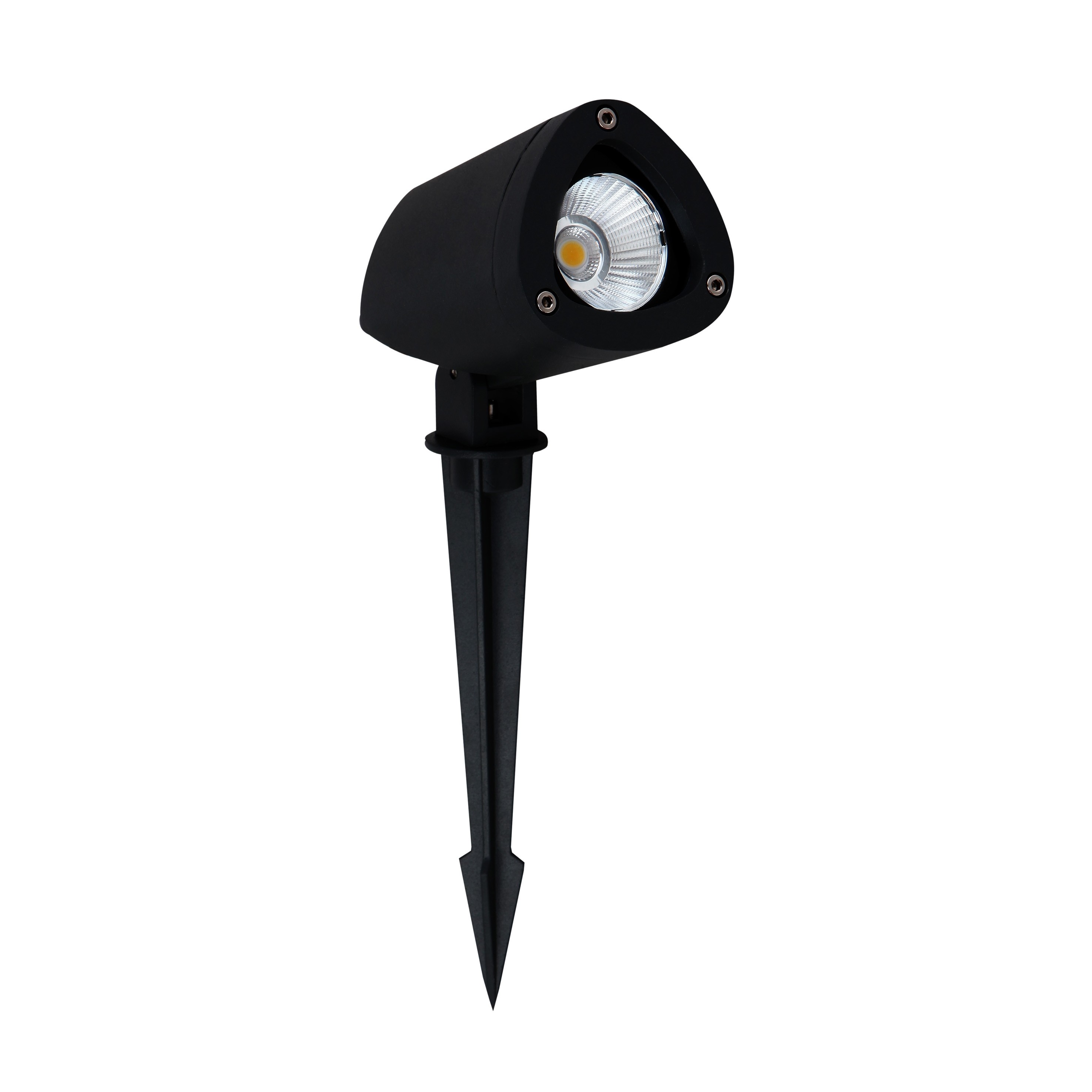 Nova Luce Inside - spot de sol sur piquet - - 7W LED inclus - IP65 - noir