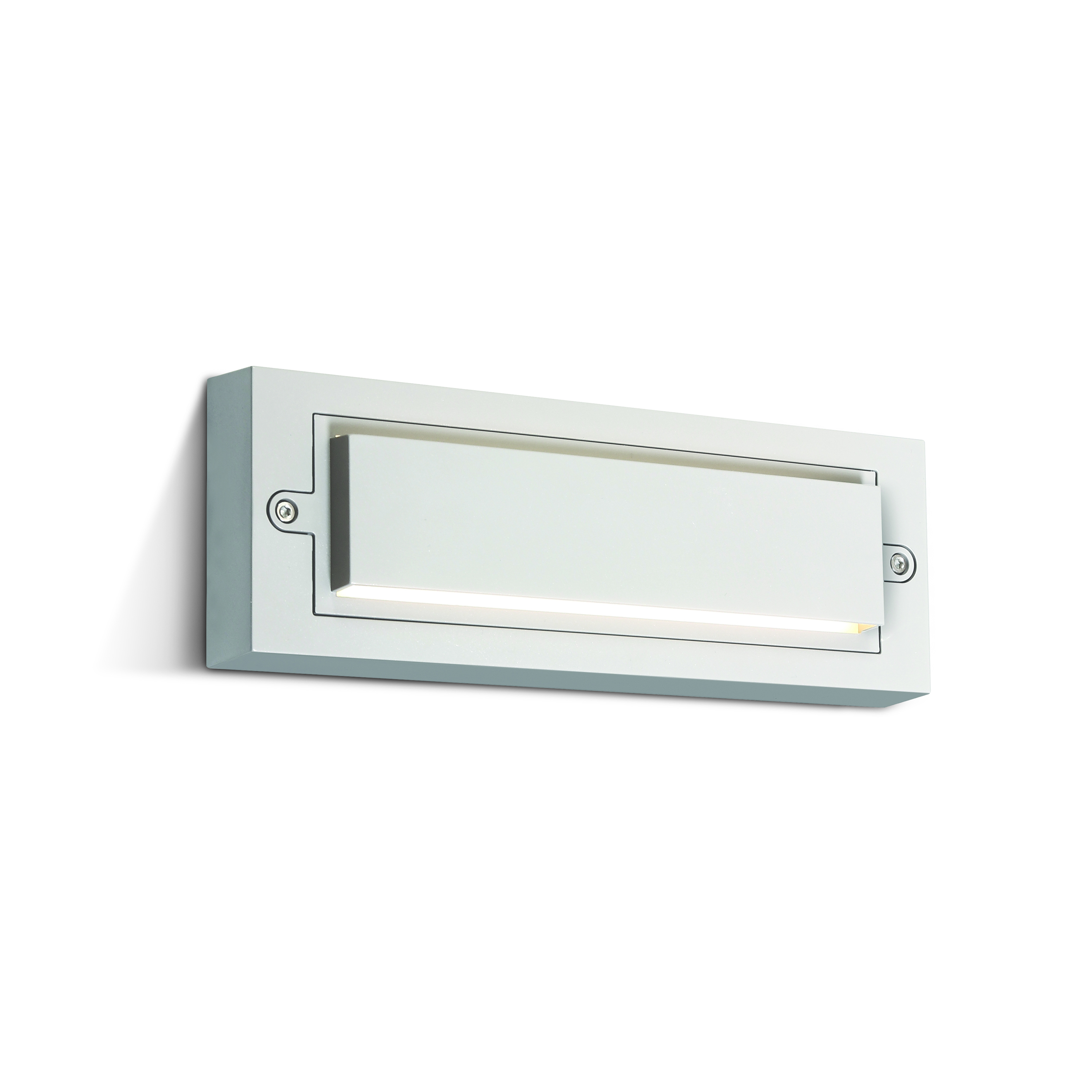 ONE Light Outdoor Wall Bricks II - applique murale extérieure - 25,5 x cm - 6W LED inclus - IP65 - blanc
