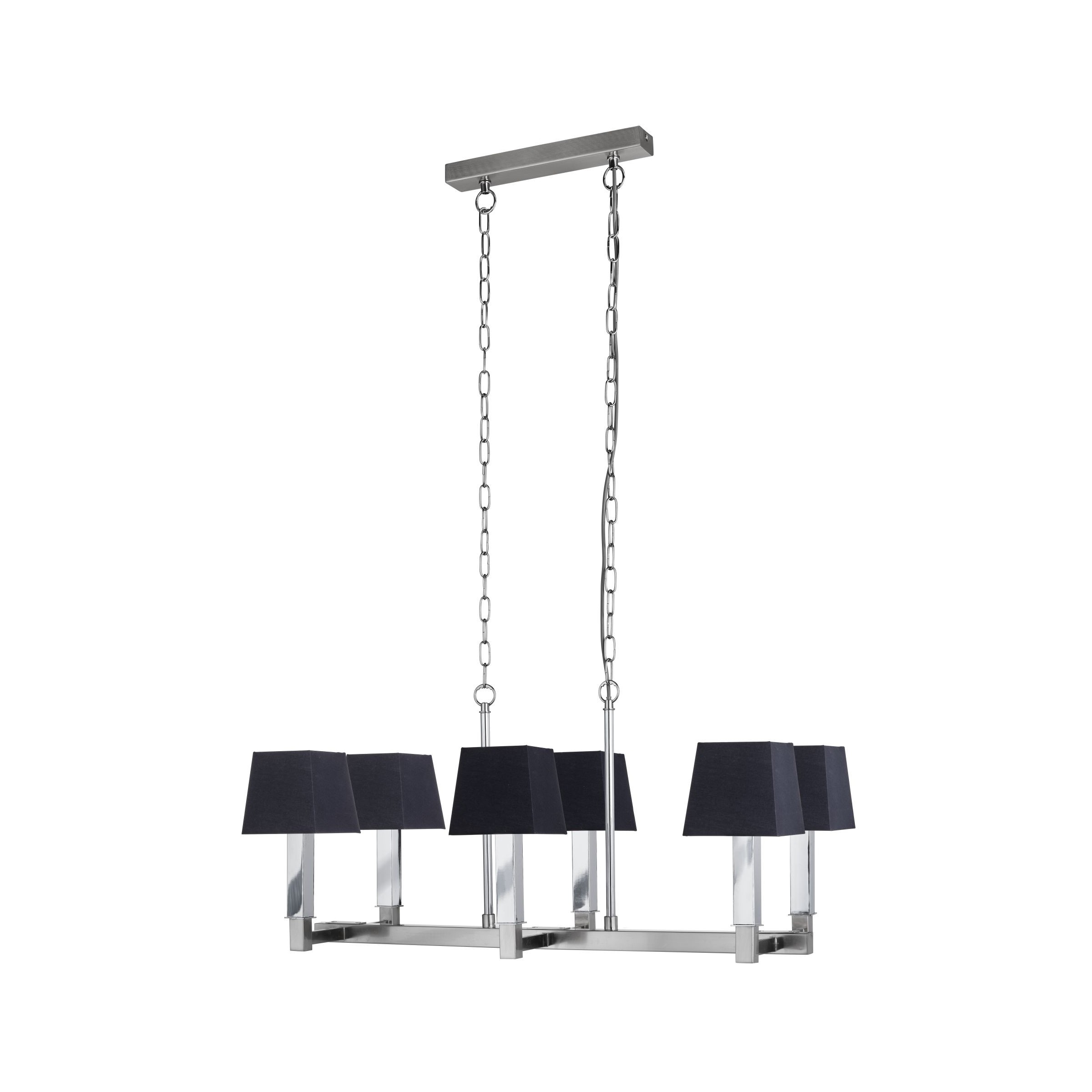 Searchlight Buckingham - lustre - x - noir