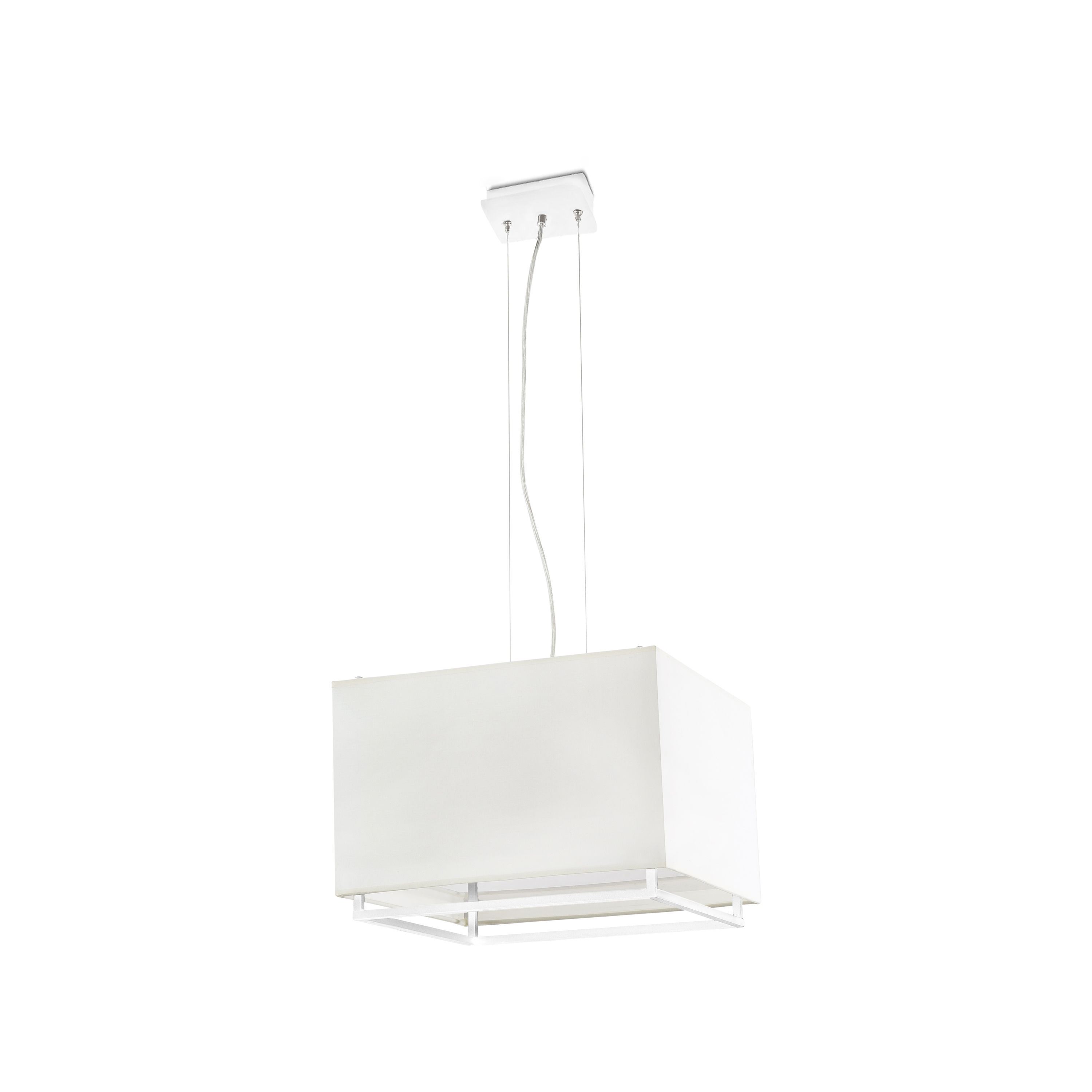 Faro Vesper - lampe suspendue - x - beige et blanc