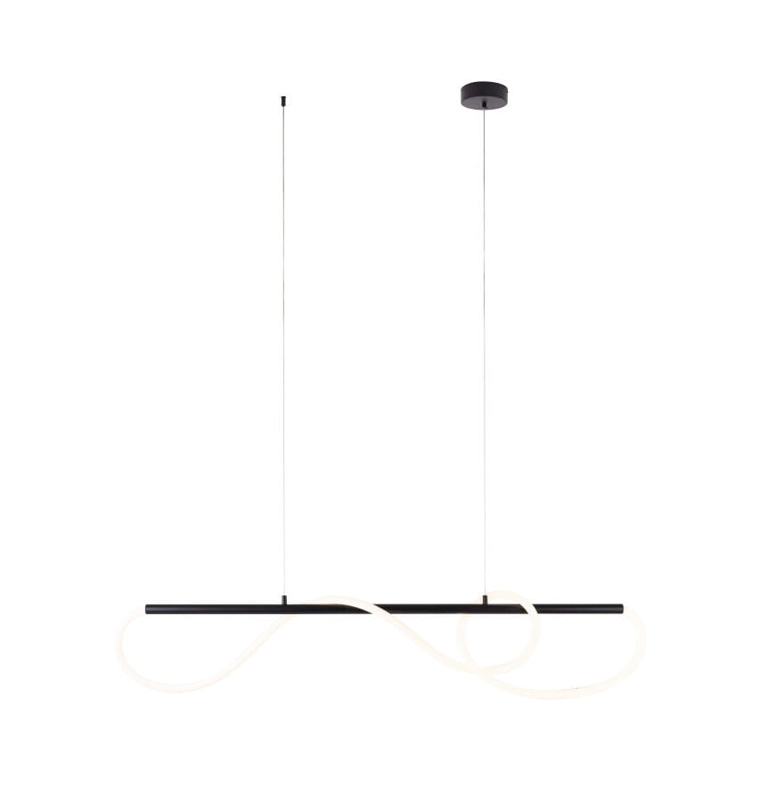 Maxlight Laguna - lampe suspendue - cm - 30W LED inclus - noir