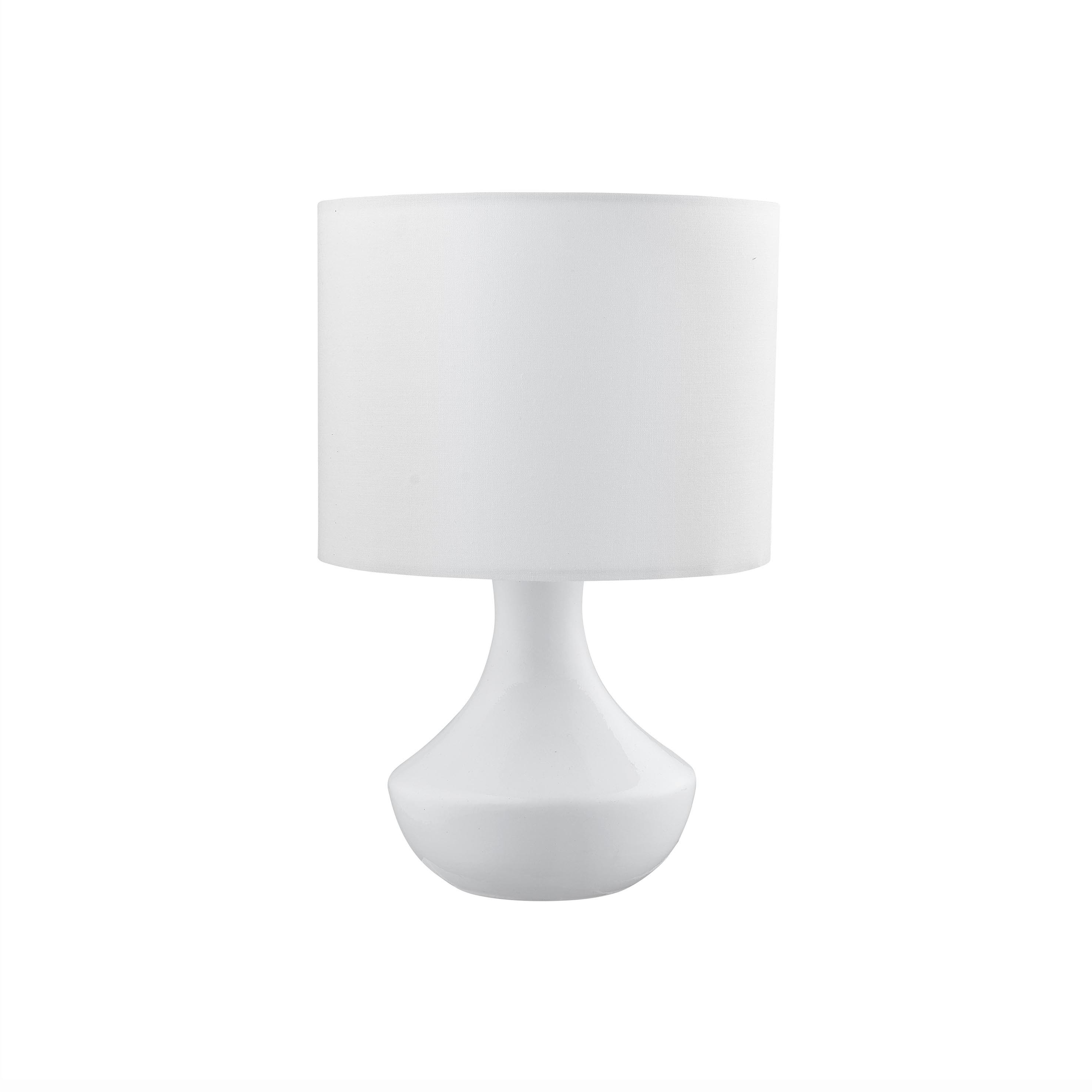 Nova Luce Rosia - lampe à poser - Ø cm - blanc