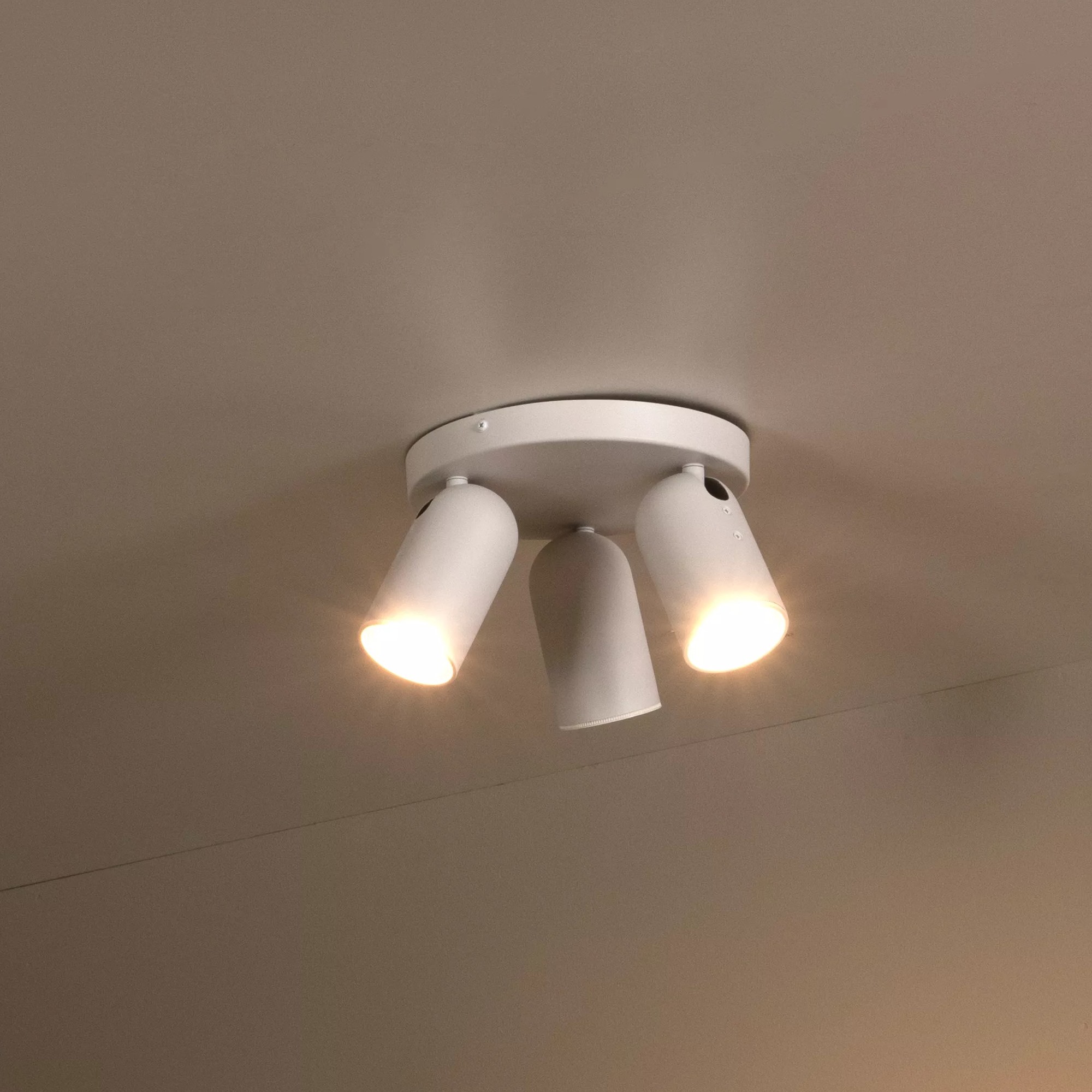 Lucide Punch - spot en saillie - Ø ,5 cm - blanc