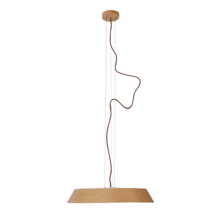 Maxlight Tamago - lampe suspendue - Ø cm - 40W LED inclus - brun clair