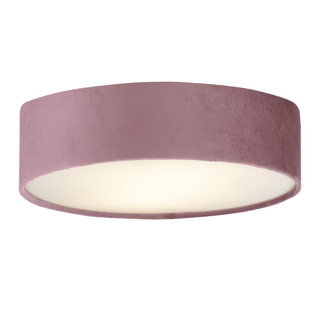Searchlight Drum - plafonnier - Ø cm - rose