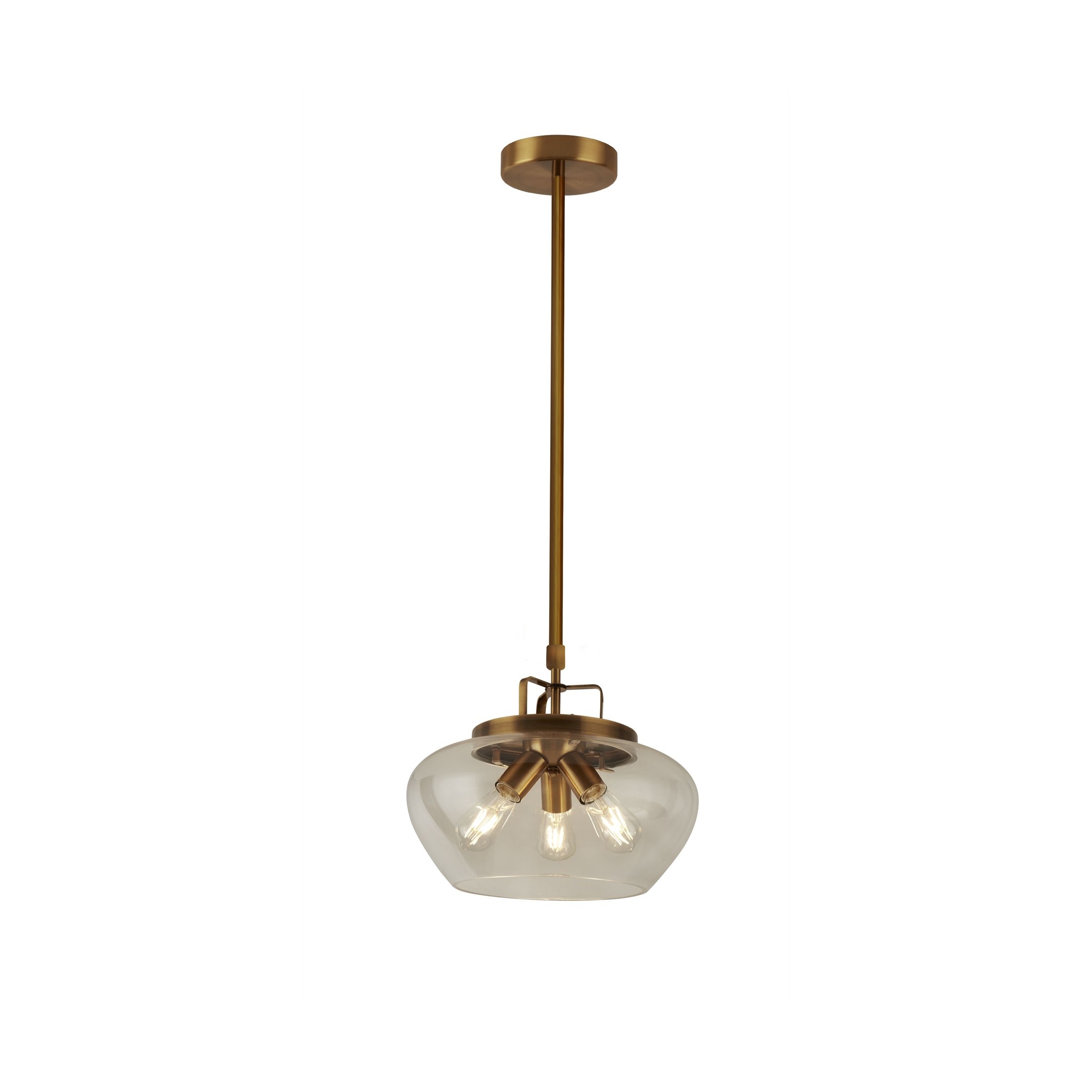 Searchlight Boule - lampe suspendue - Ø cm - bronze